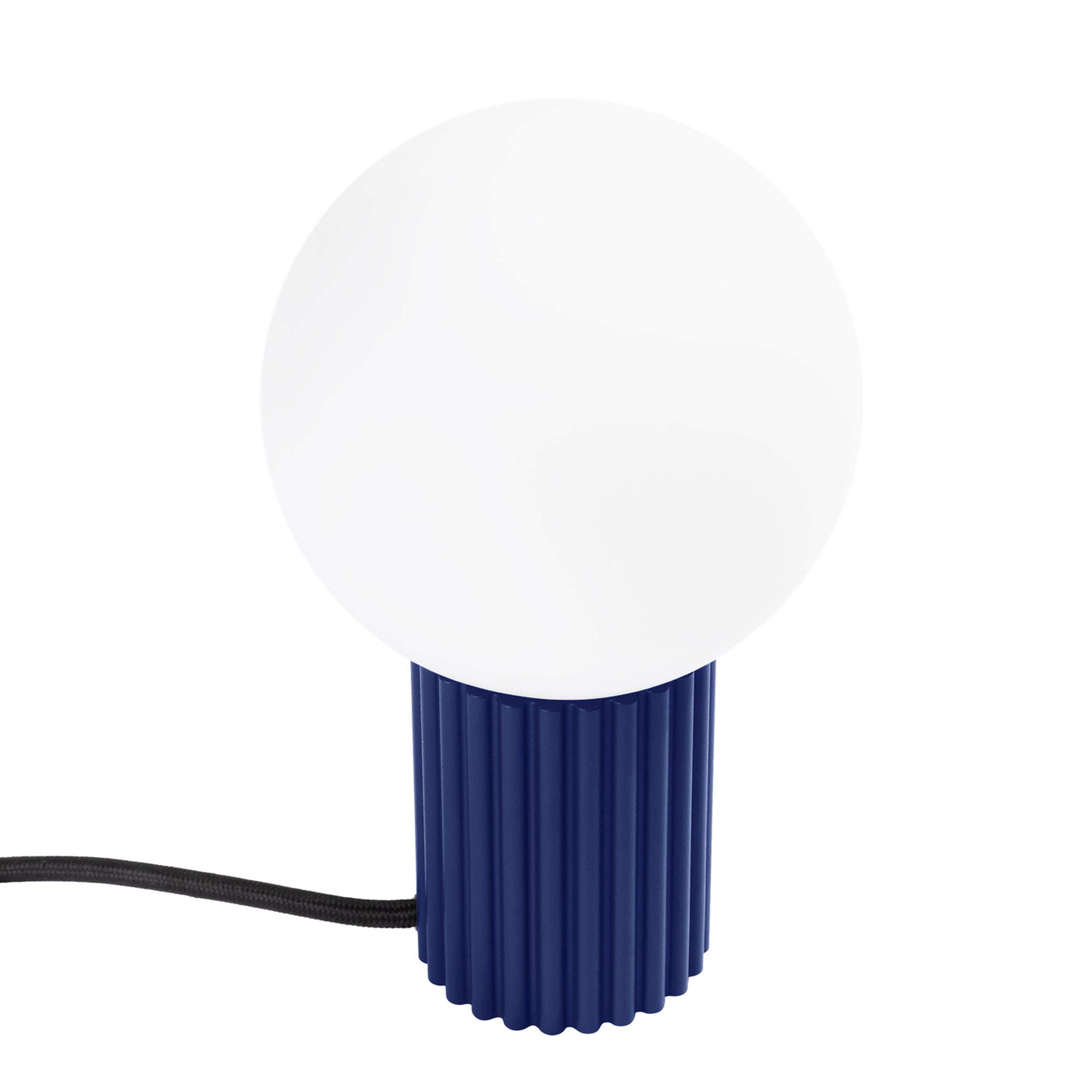 Lampa stołowa Halo ultramaryna