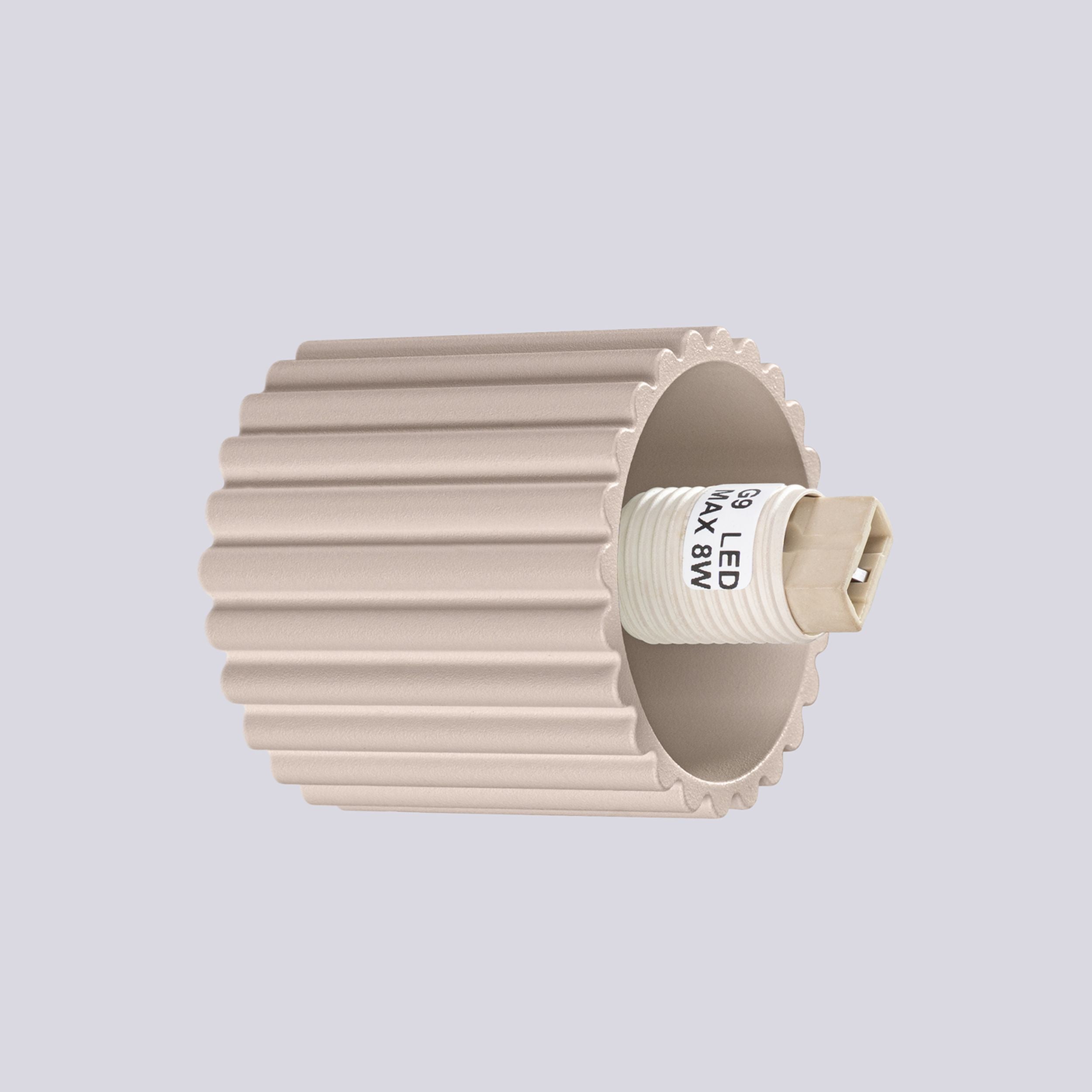 Kinkiet Halo taupe IP44
