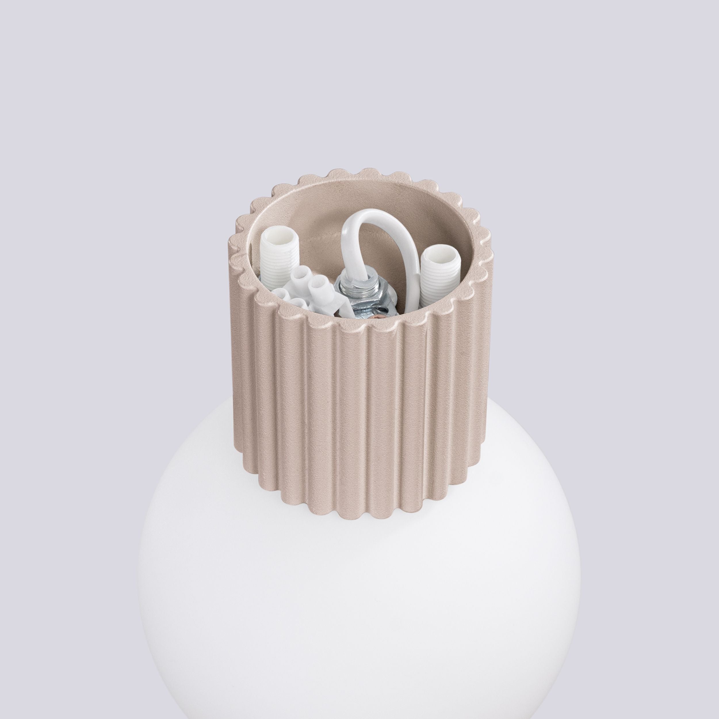 Kinkiet Halo taupe IP44