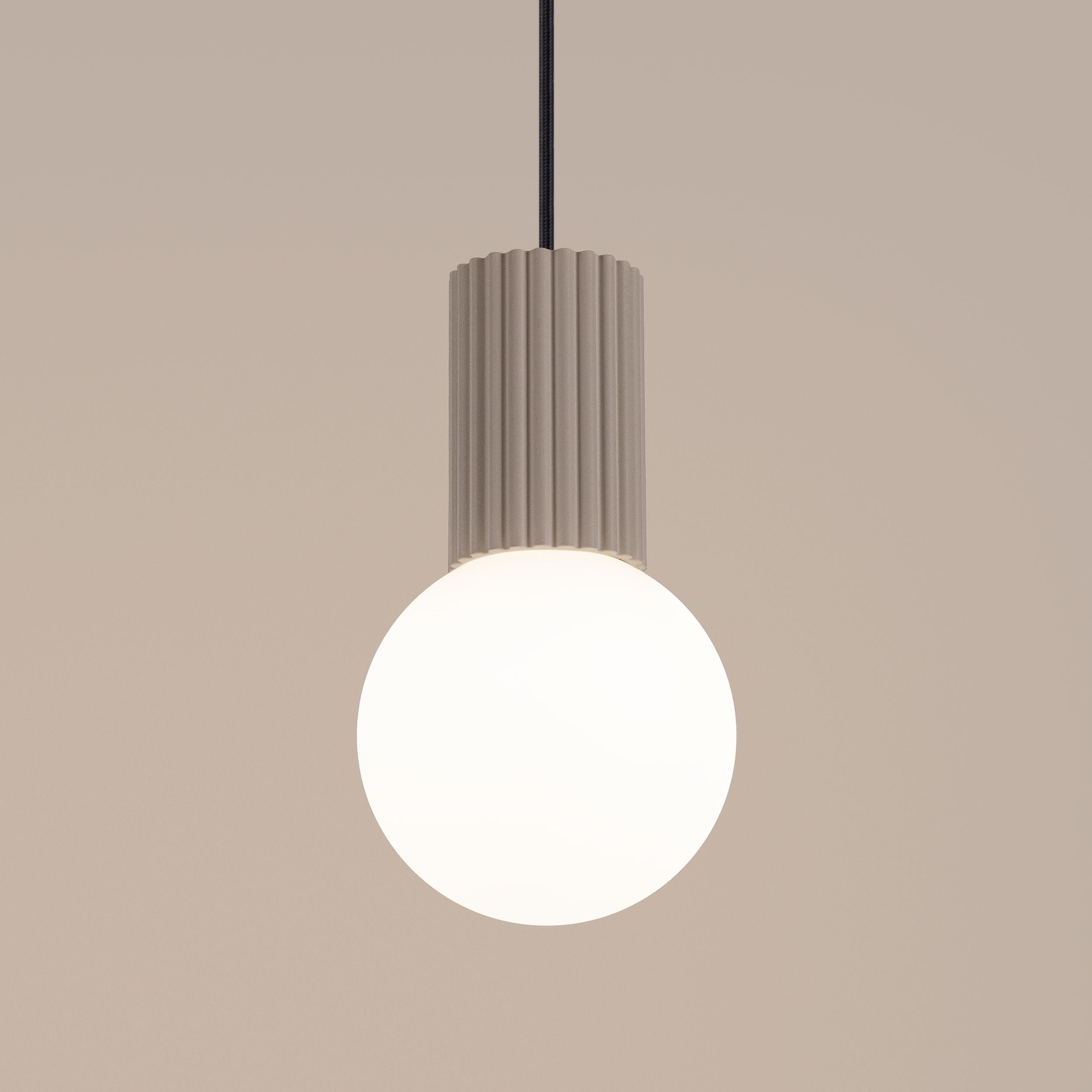 Lampa wisząca Halo 1 taupe