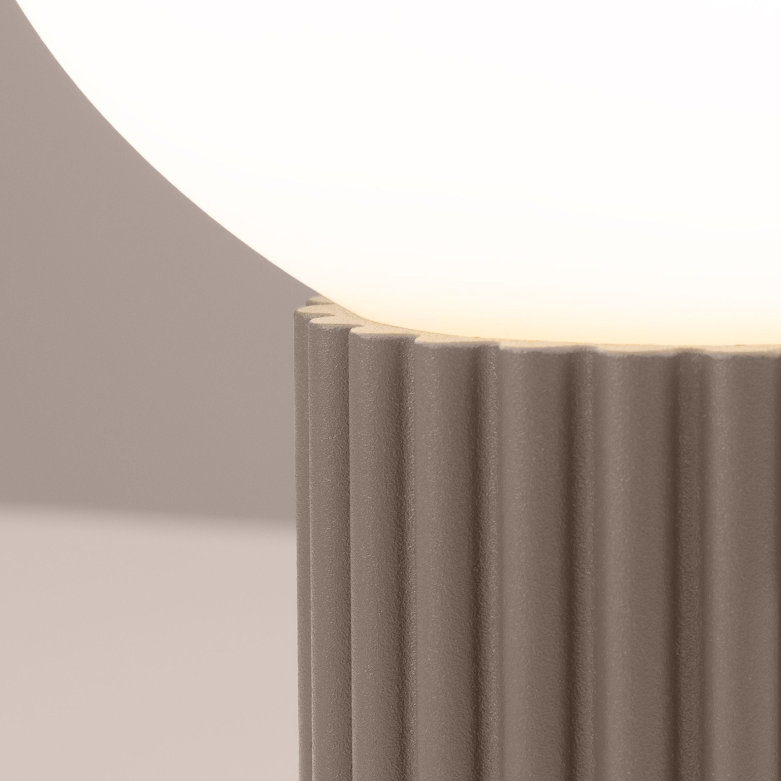Lampa stołowa Halo taupe