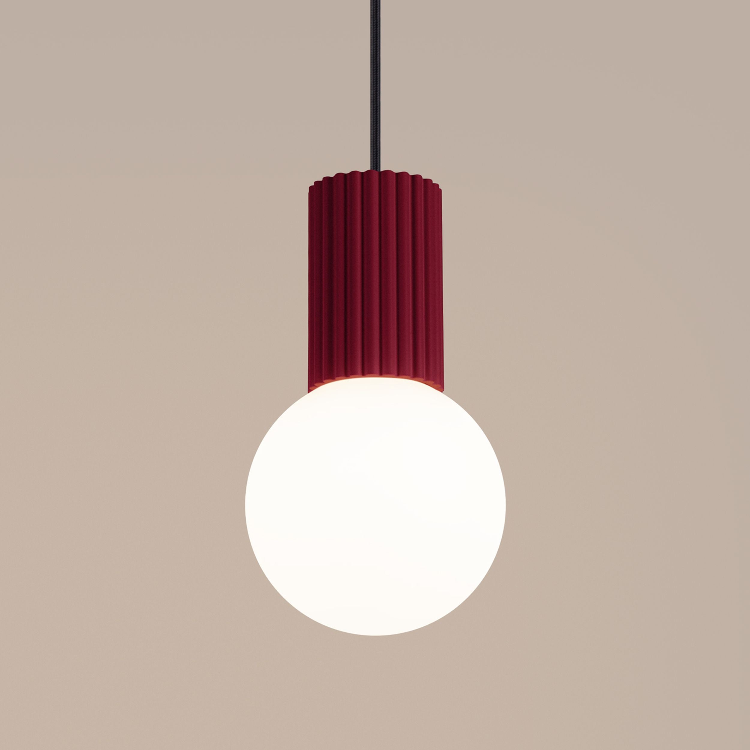 Lampa wisząca Halo 1 burgund