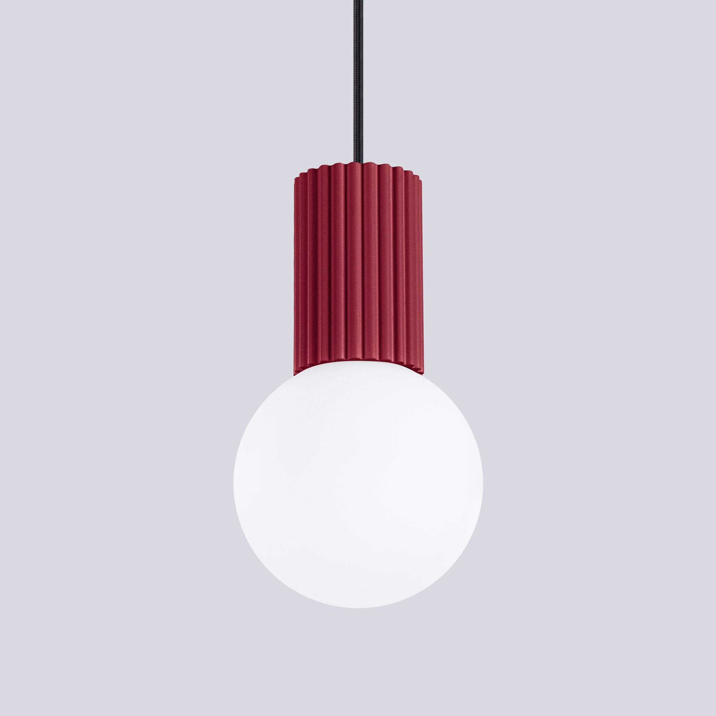 Lampa wisząca Halo 1 burgund