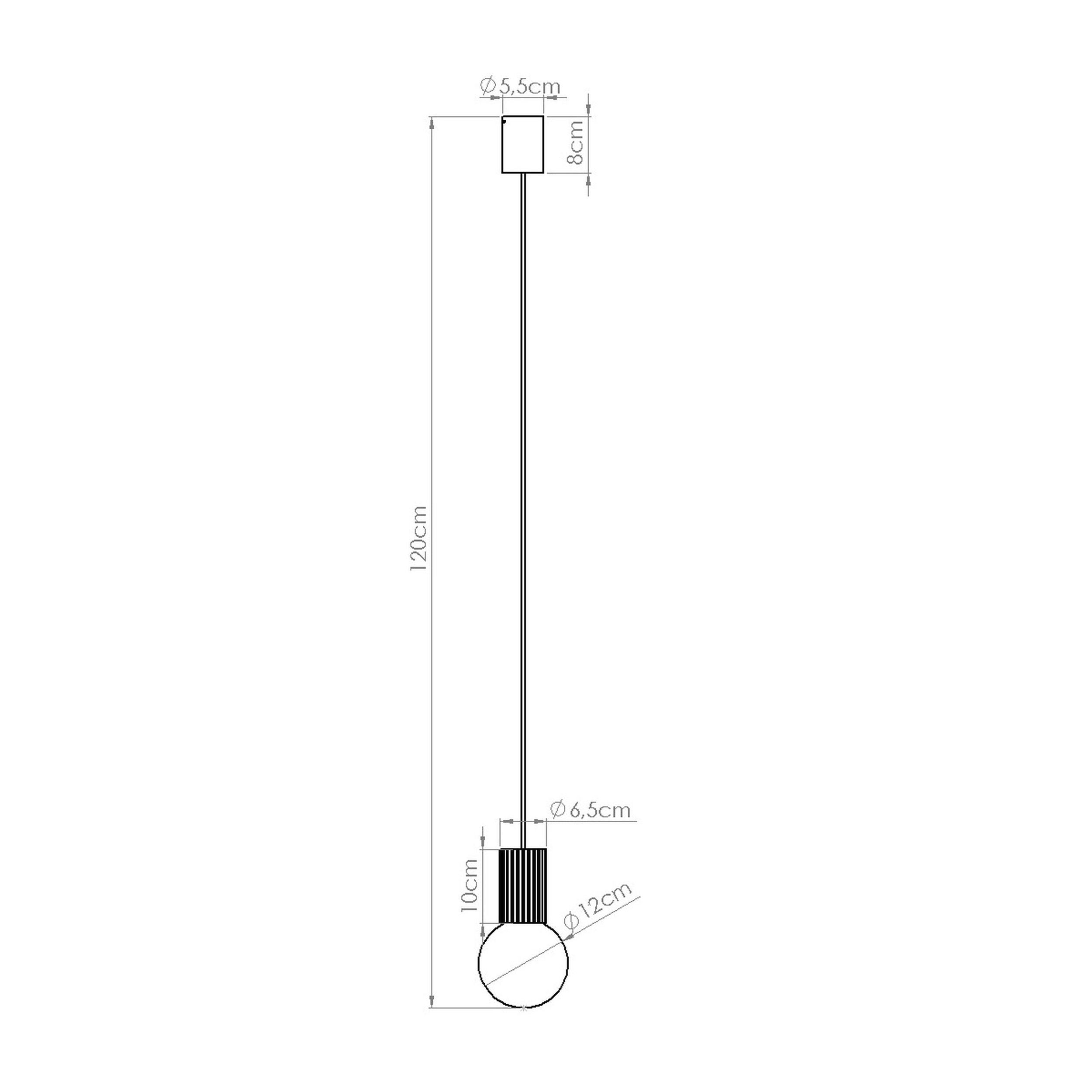 Lampa wisząca Halo 1 burgund