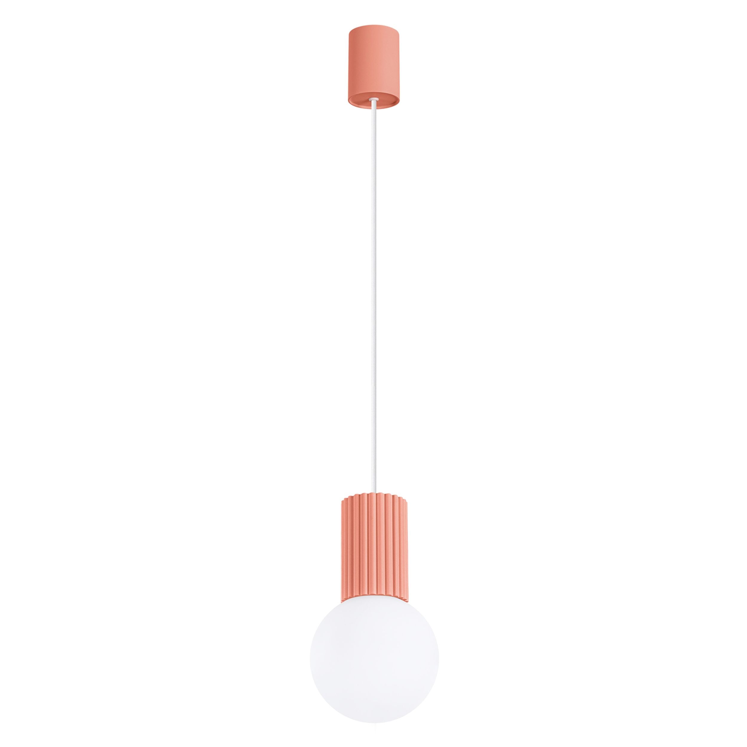 Lampa wisząca Halo 1 brzoskwiniowa