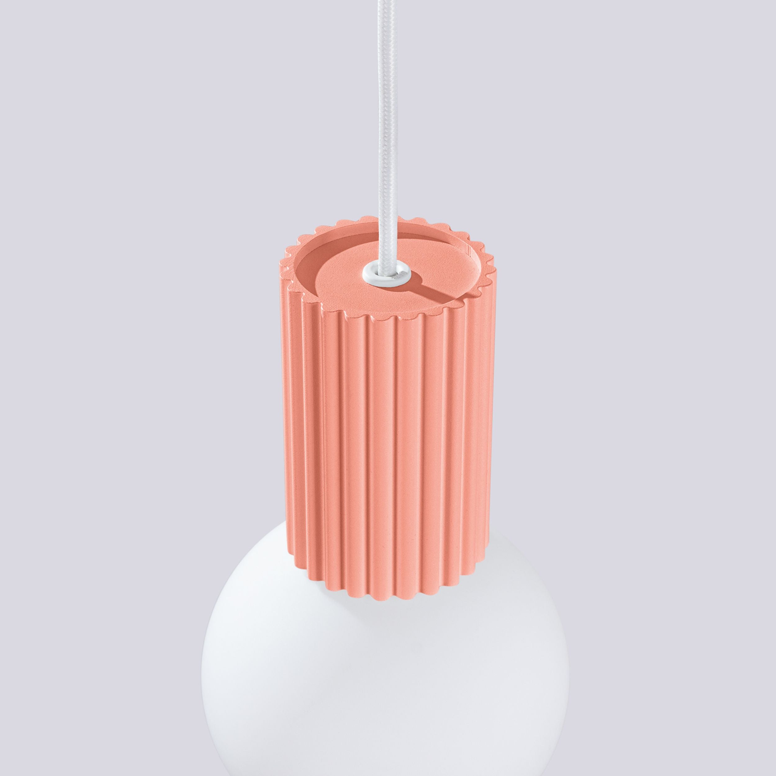 Lampa wisząca Halo 1 brzoskwiniowa