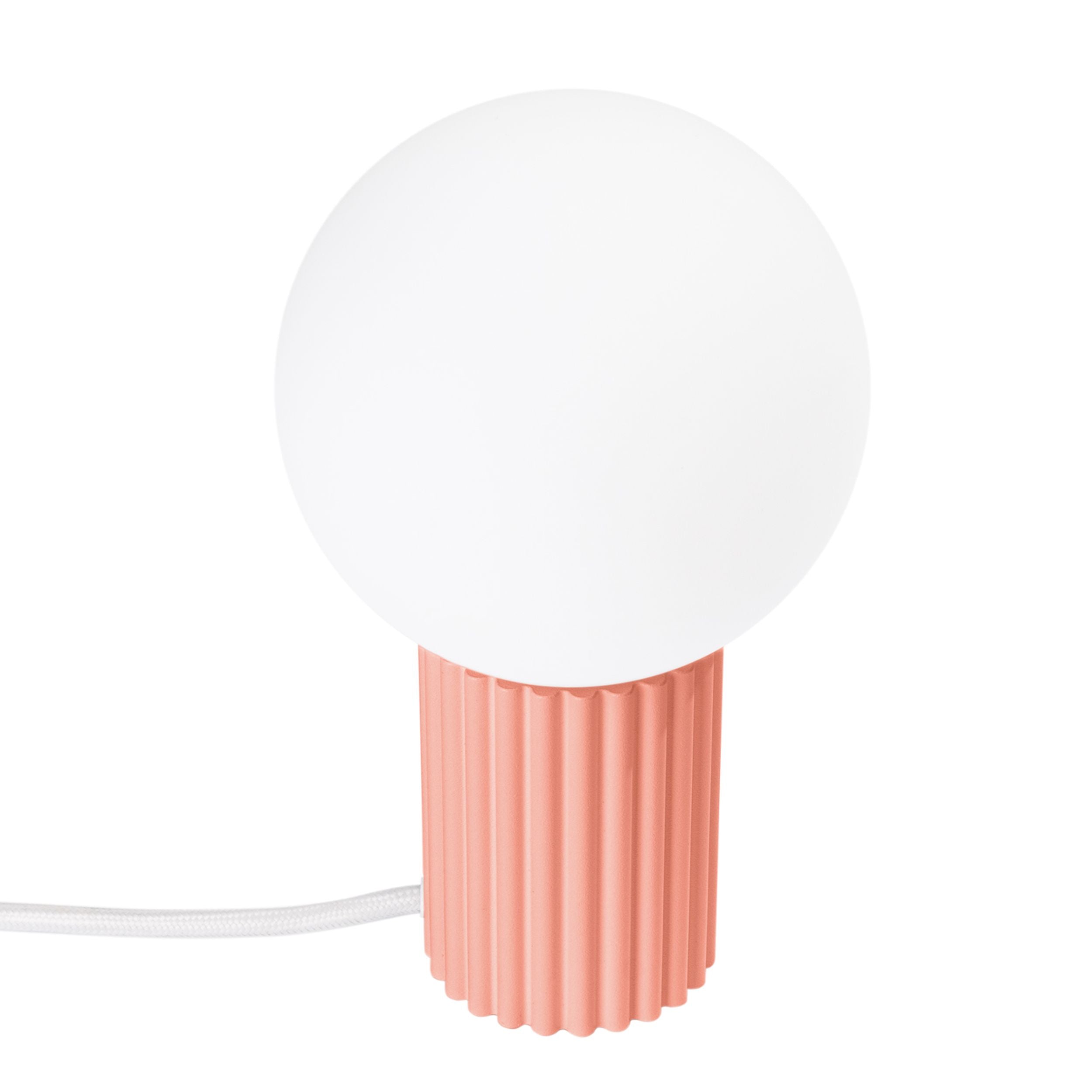Lampa stołowa Halo brzoskwiniowa