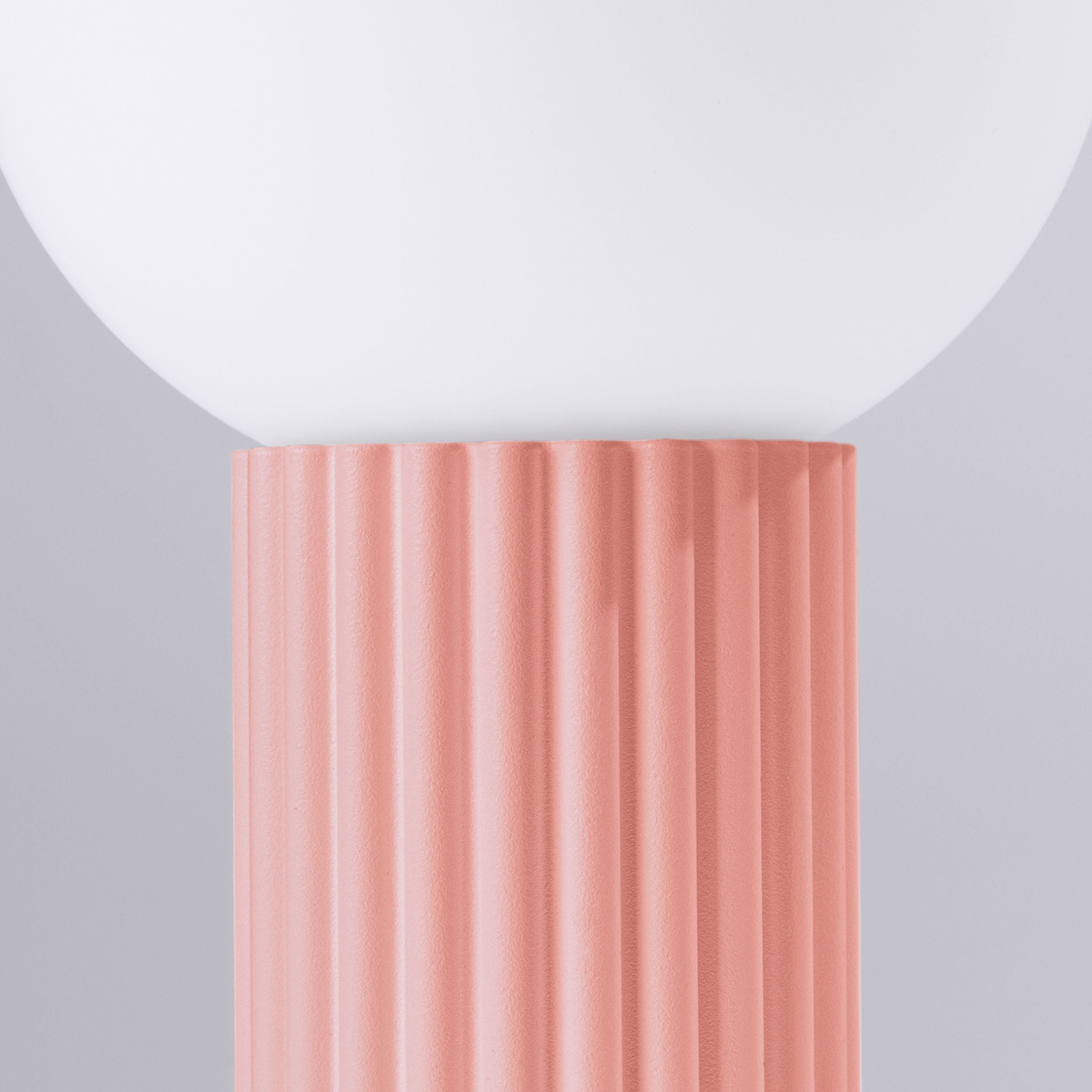 Lampa stołowa Halo brzoskwiniowa