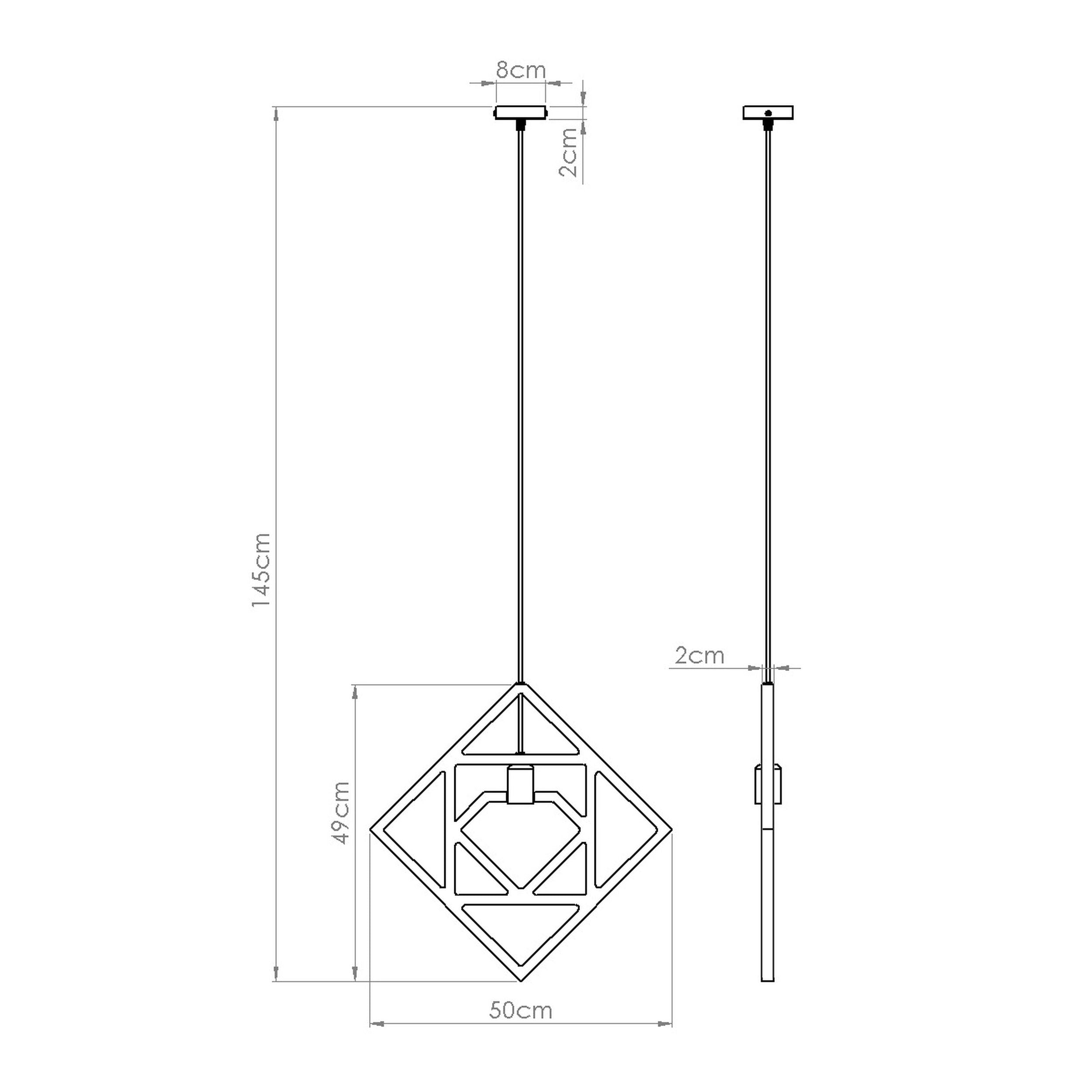 Lampa wisząca Caro drewno bukowe