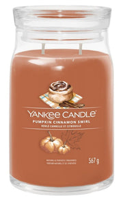 Świeca zapachowa Yankee Candle Pumpkin Cinnamon Swirl 567 g
