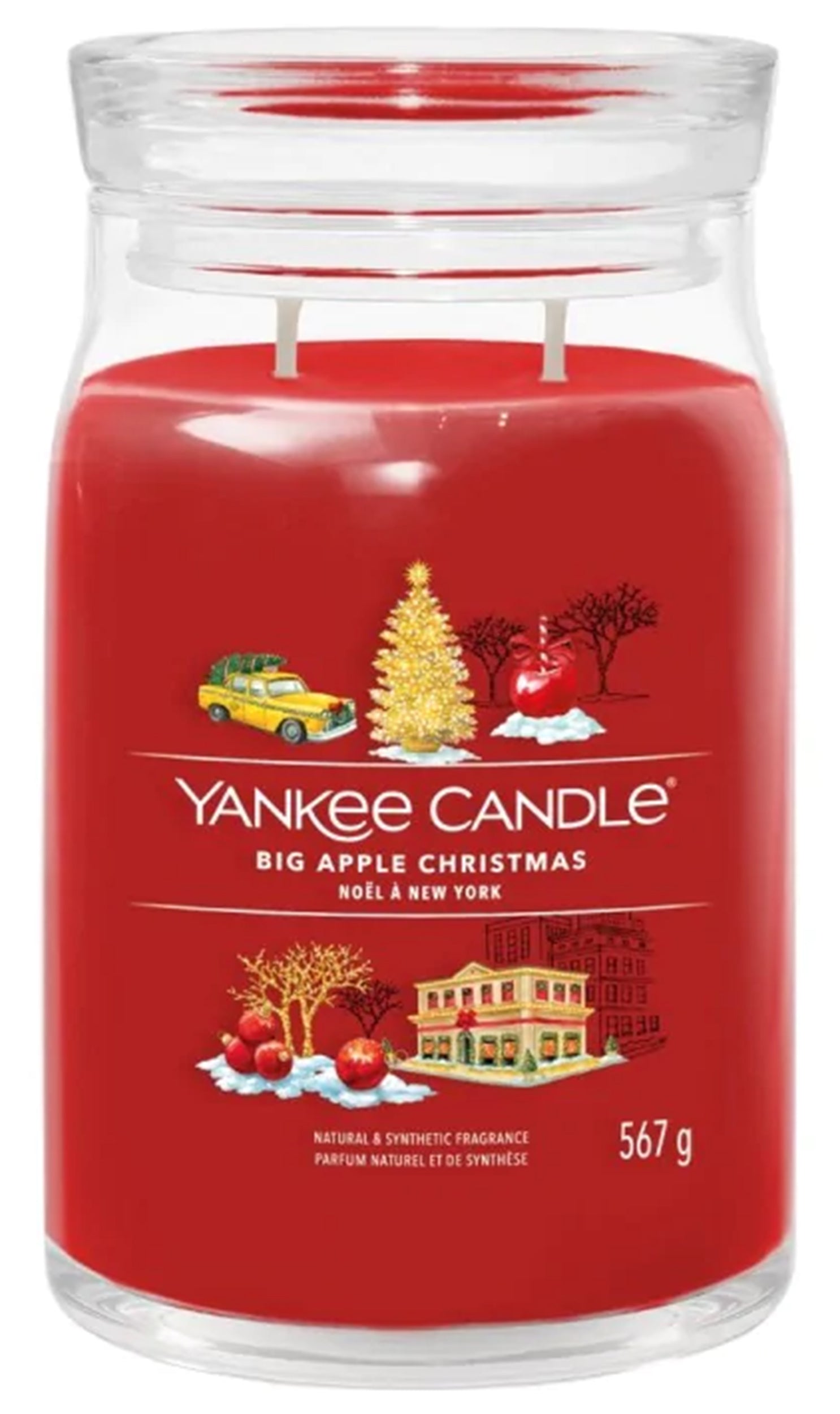 Świeca zapachowa Yankee Candle Big Apple Christmas 567 g