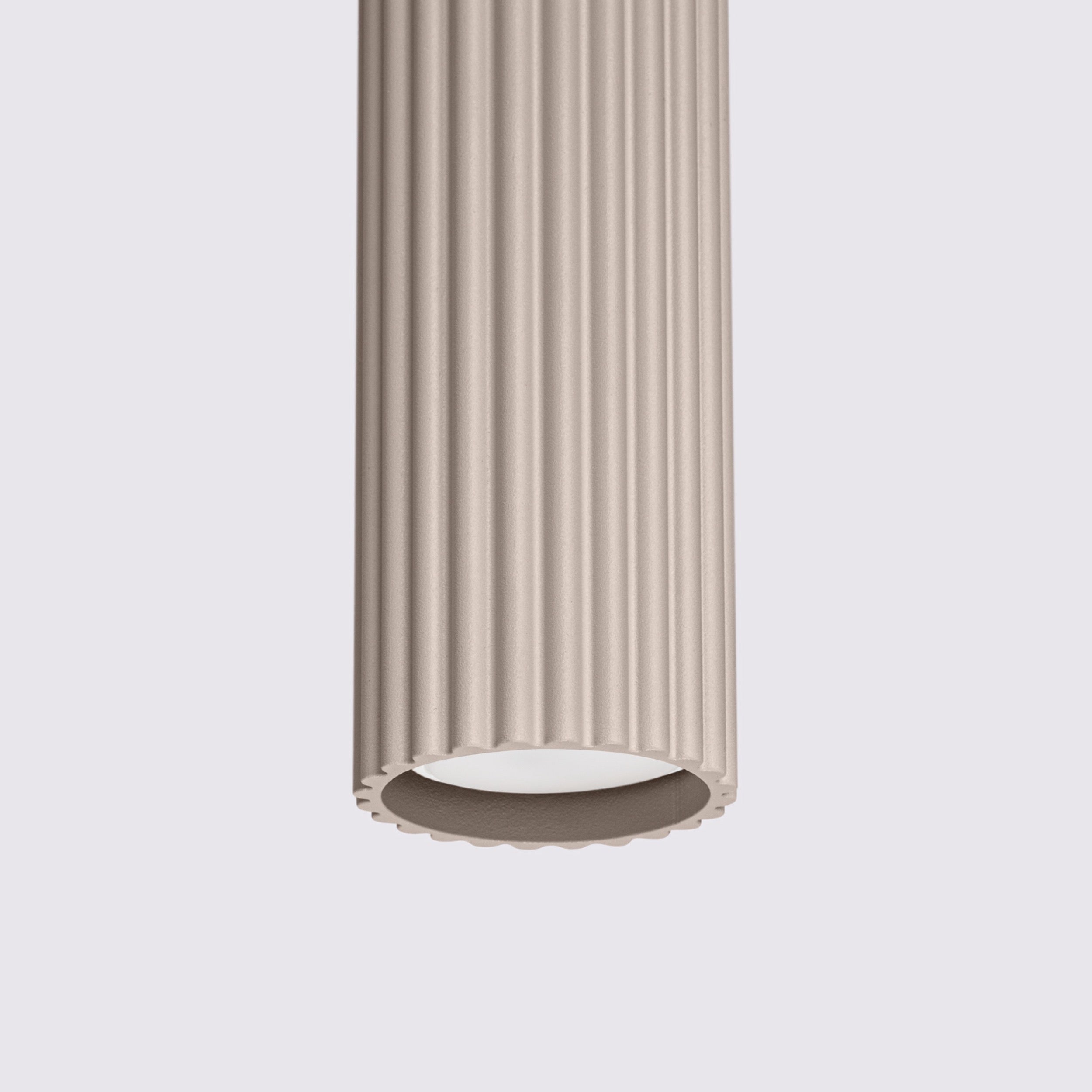 Lampa wisząca Karbon 1 taupe