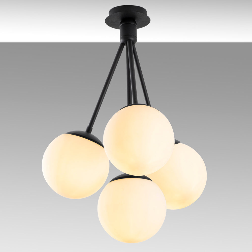 Lampa sufitowa Tuiren czarna