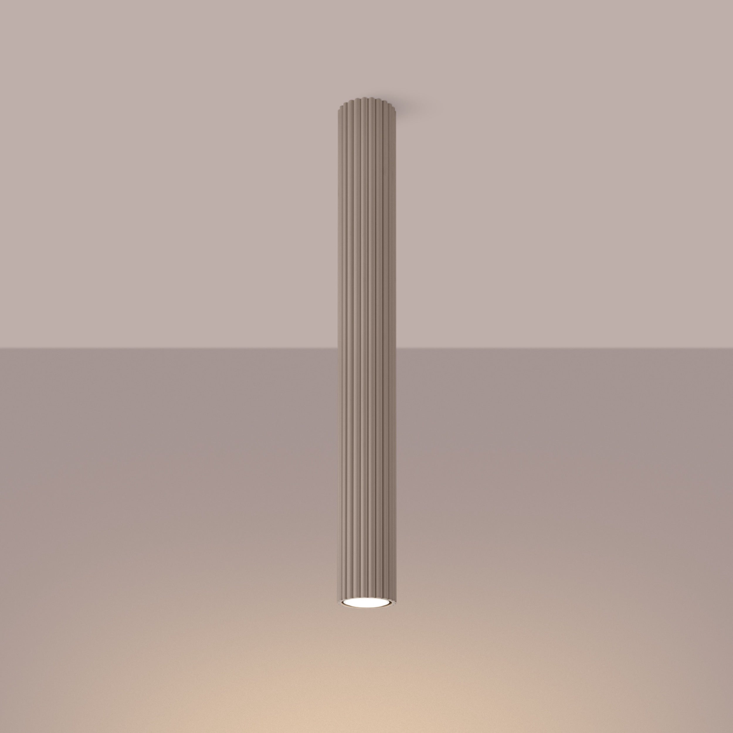 Spot tuba Karbon 60 cm taupe