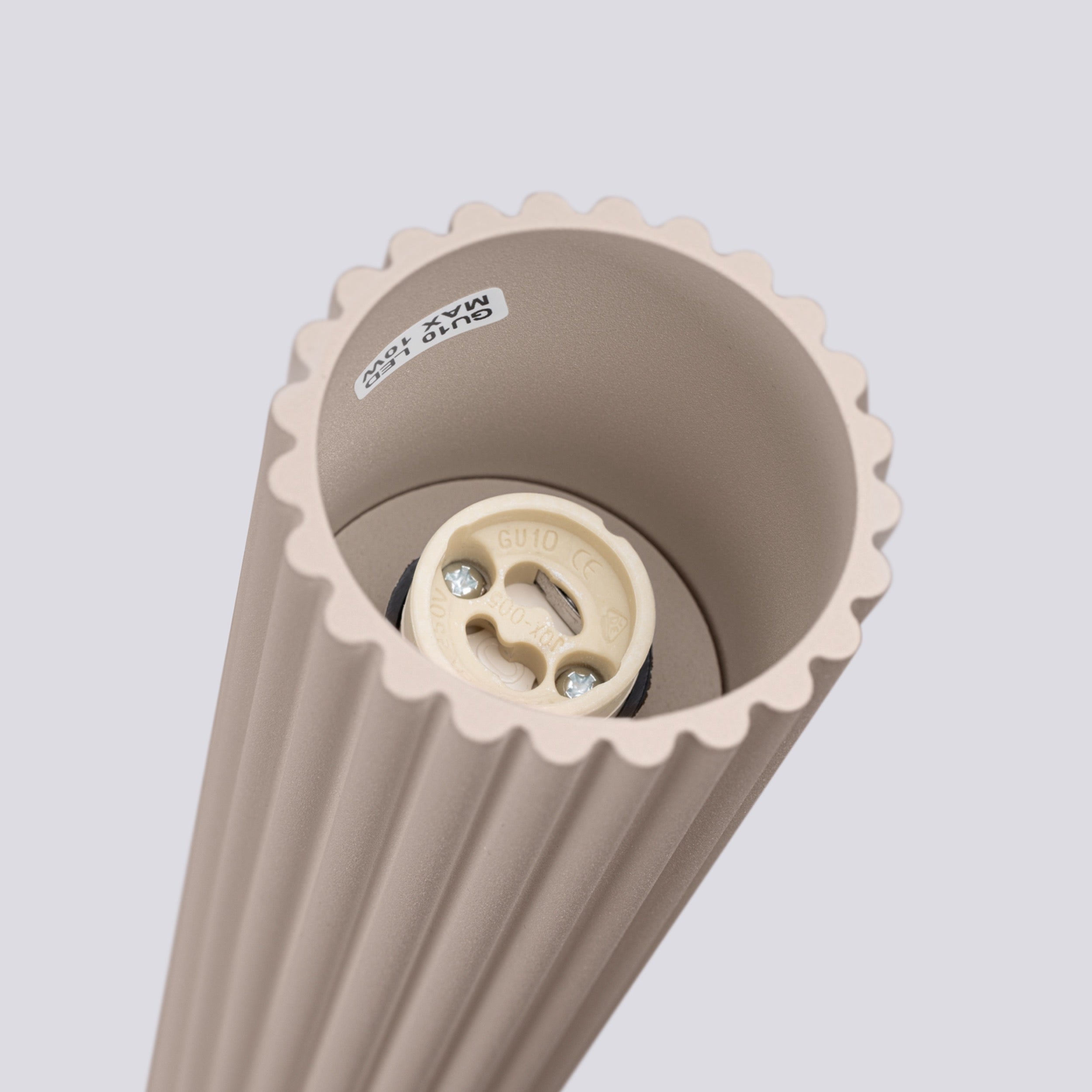 Spot tuba Karbon 60 cm taupe