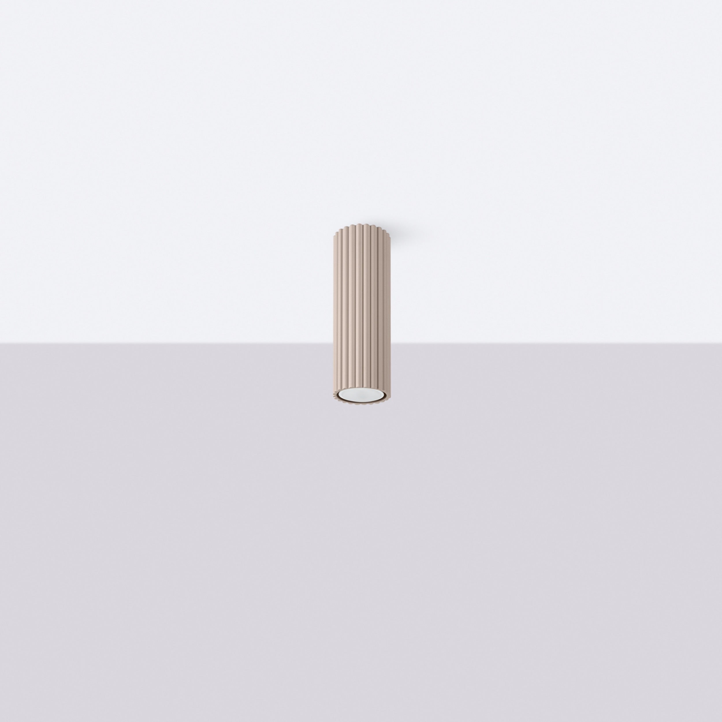 Spot tuba Karbon 20 cm taupe
