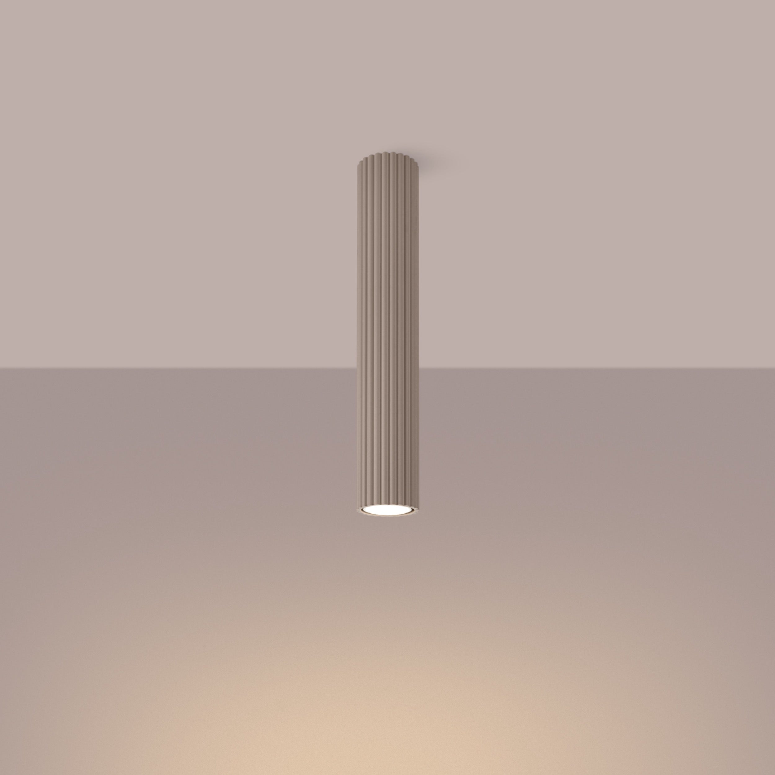 Spot tuba Karbon 40 cm taupe