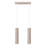 Lampa wisząca Karbon 2 taupe