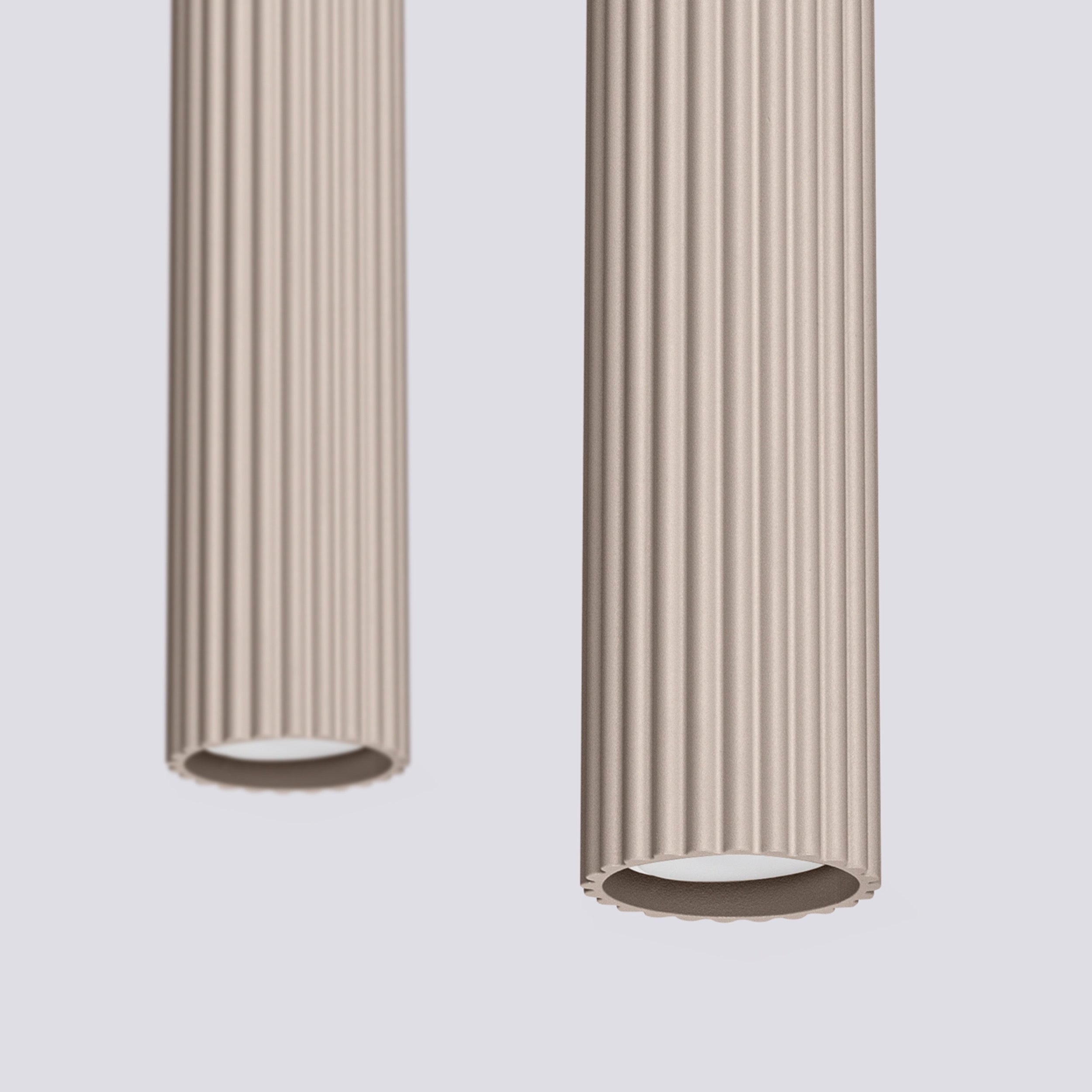 Lampa wisząca Karbon 2 taupe