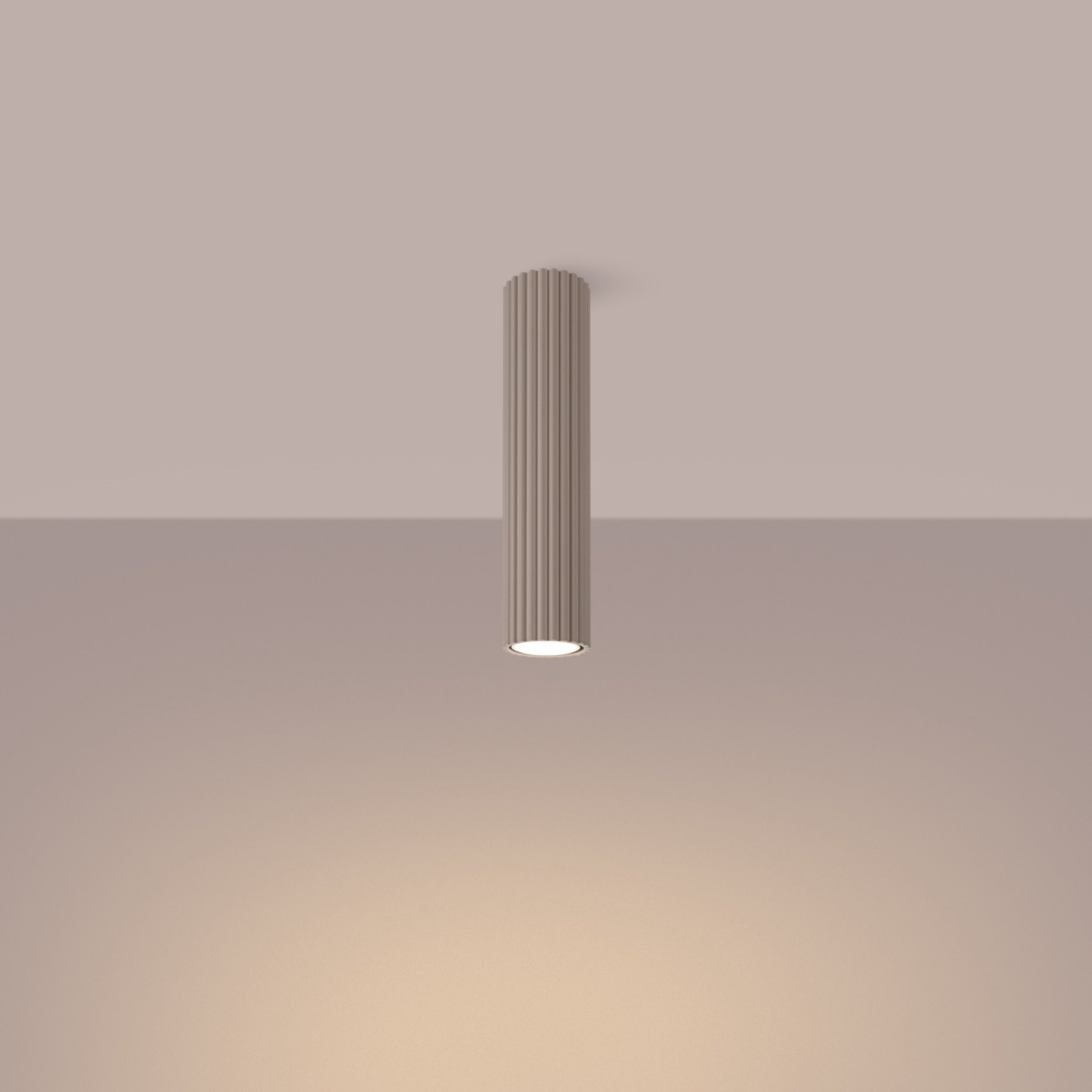 Spot tuba Karbon 30 cm taupe