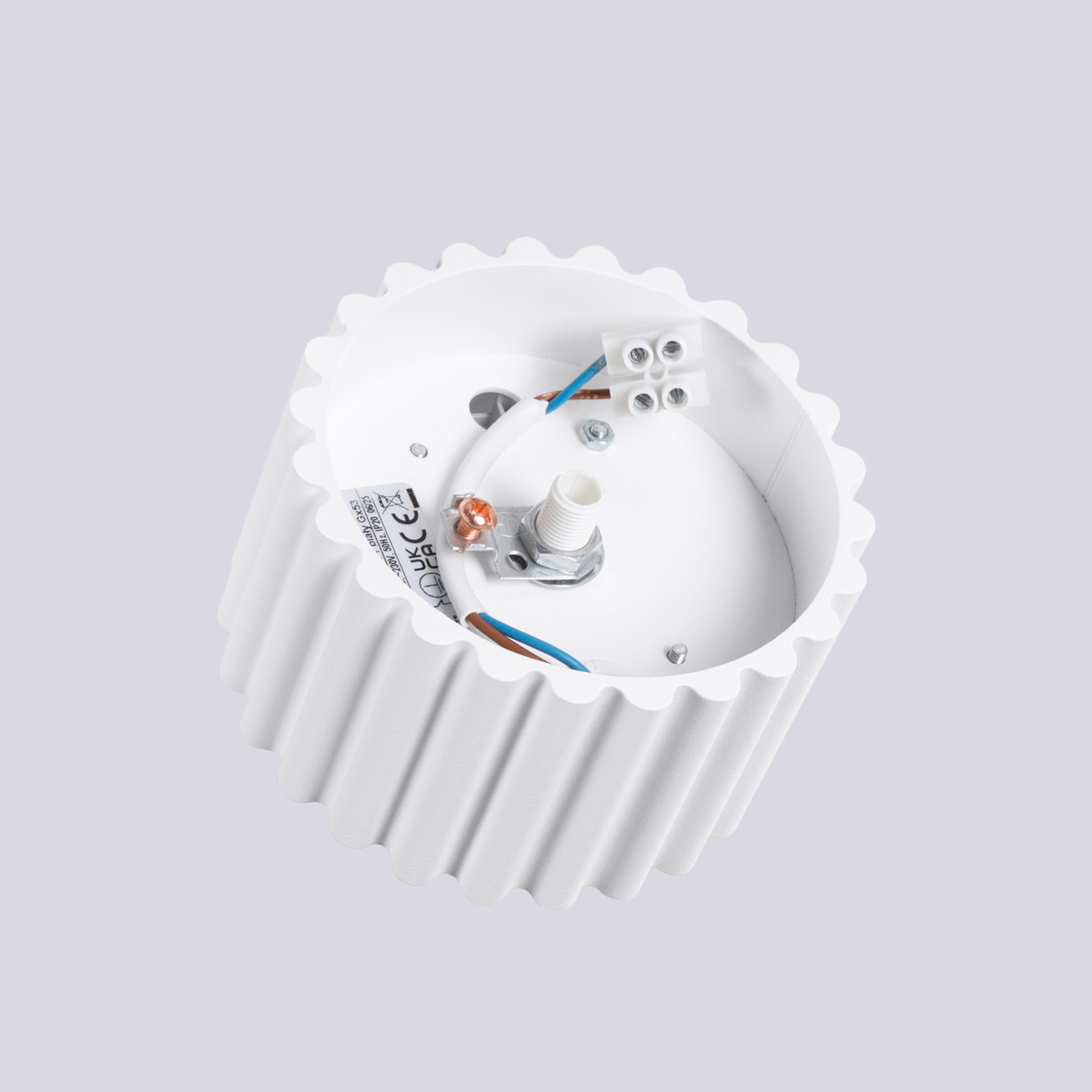Spot tuba Aura 1 biały Gx53