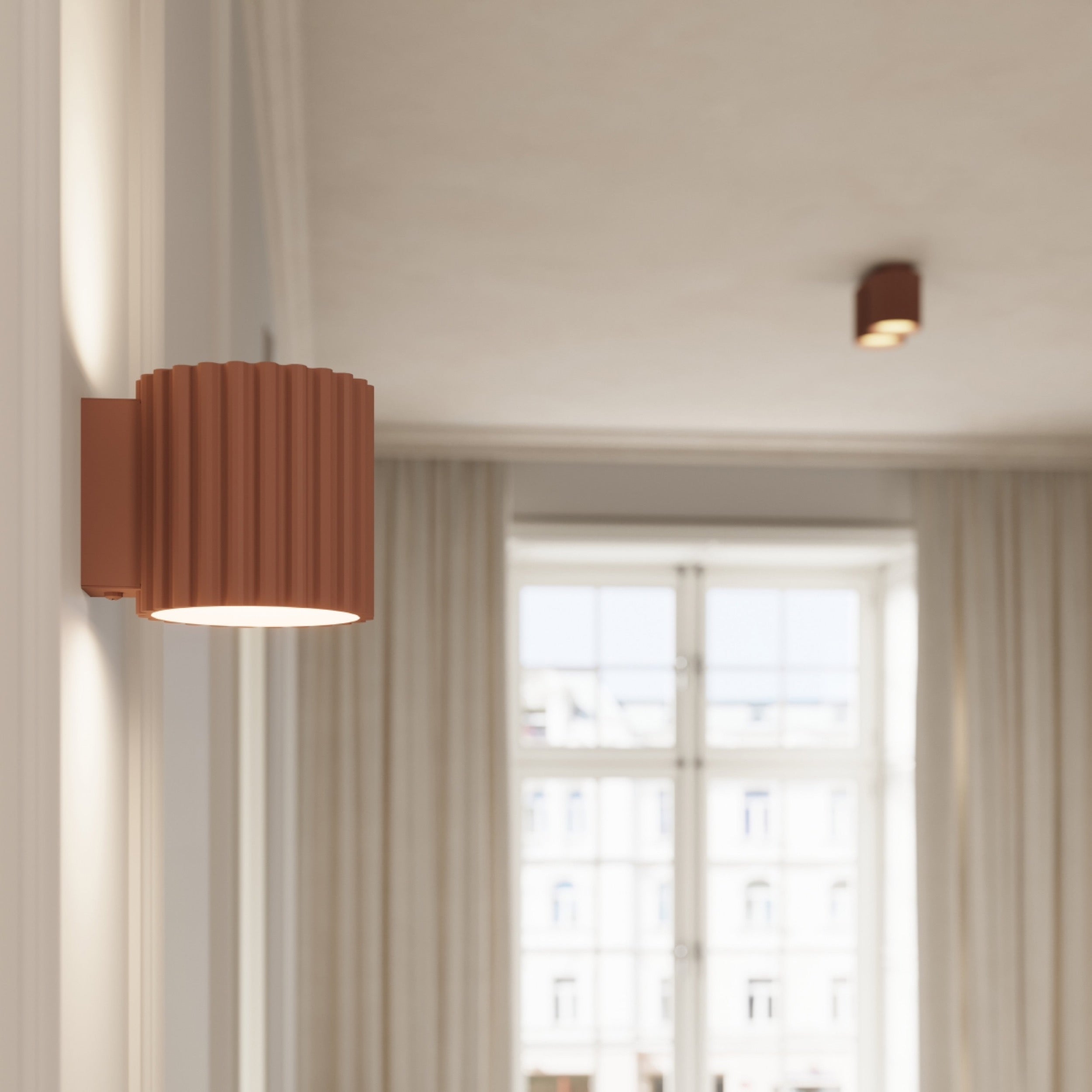 Spot tuba Aura 1 mocca GU10