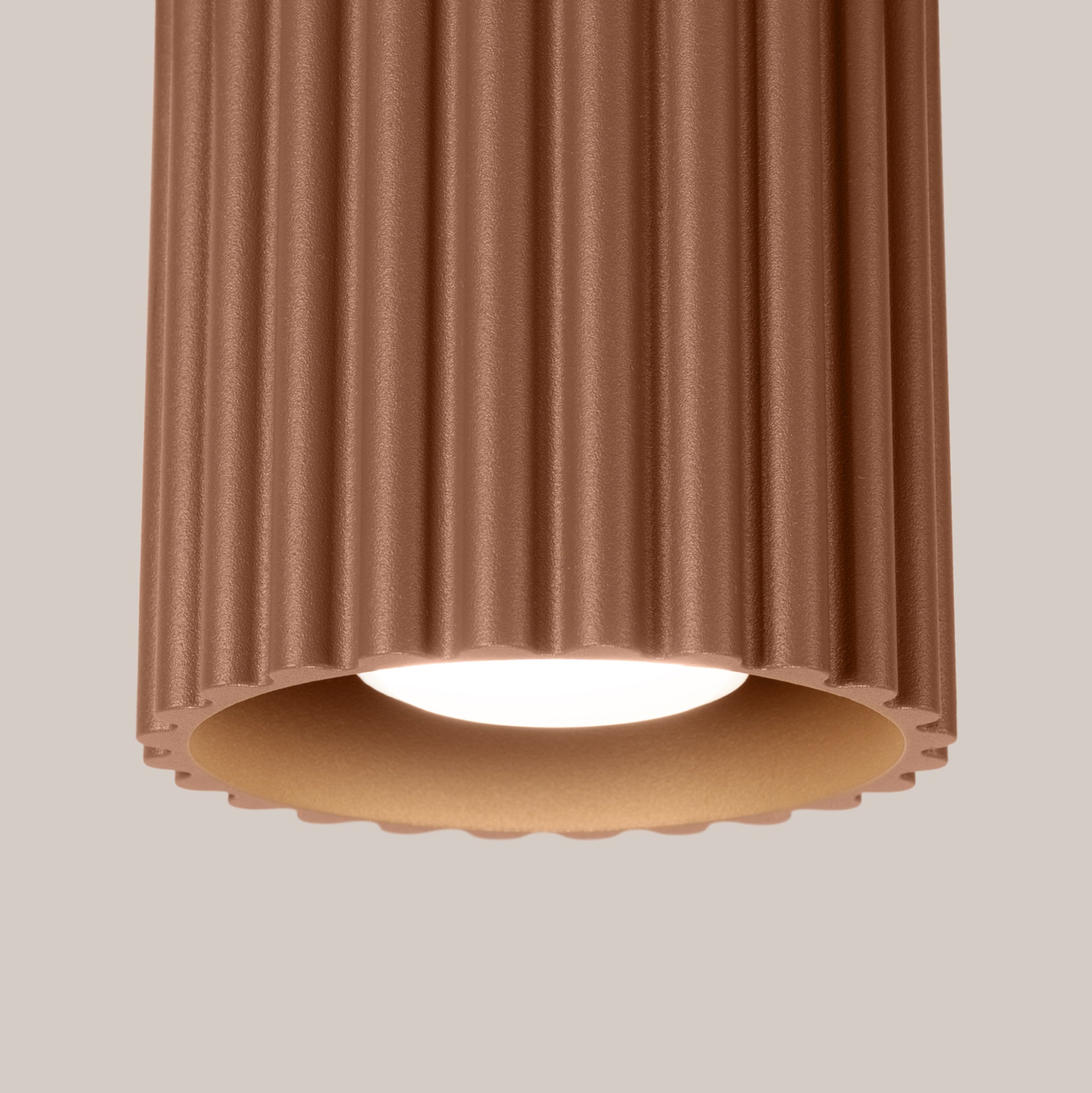 Spot tuba Aura 1 mocca GU10