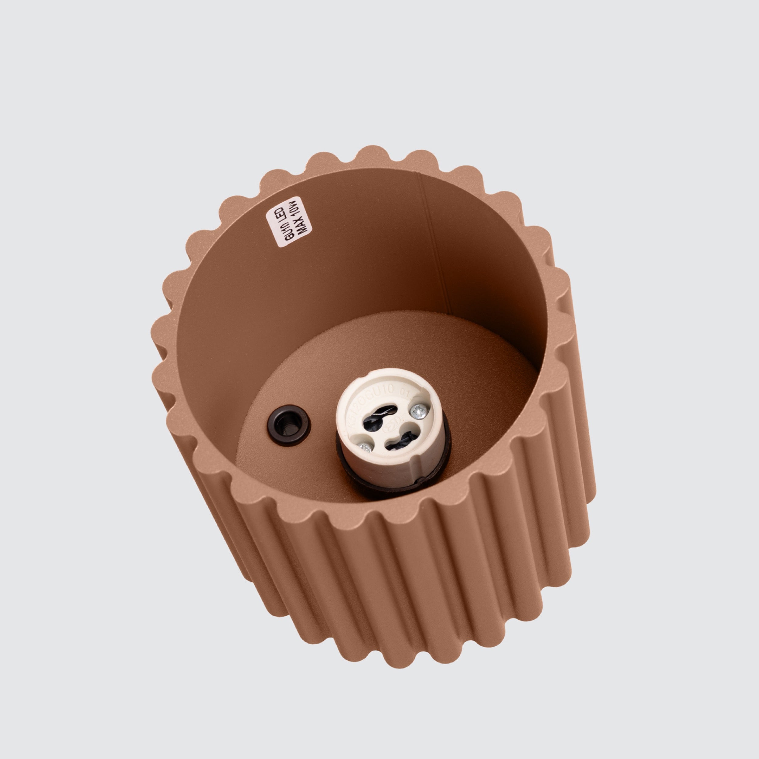 Spot tuba Aura 1 mocca GU10