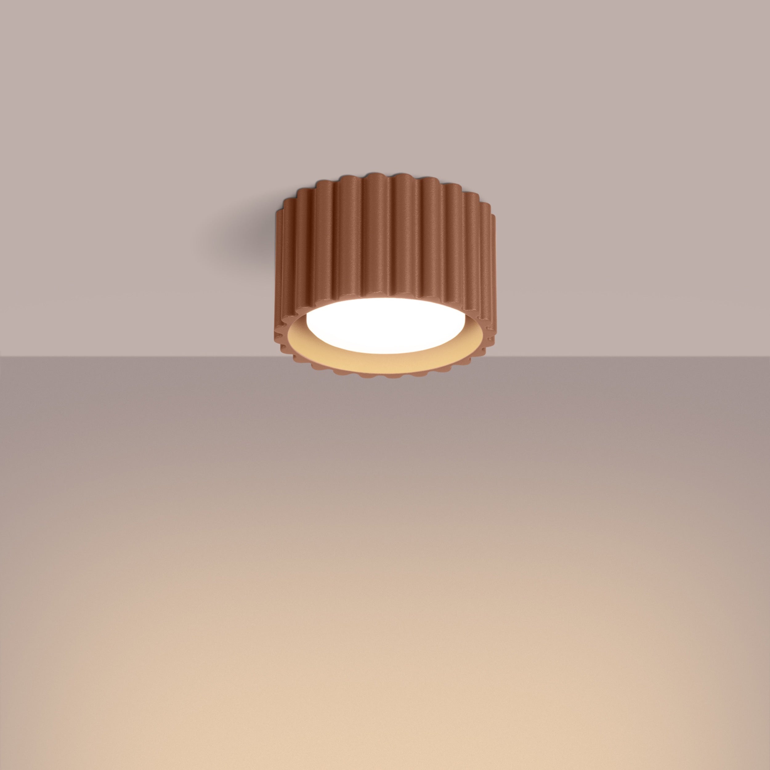 Spot tuba Aura 1 mocca Gx53