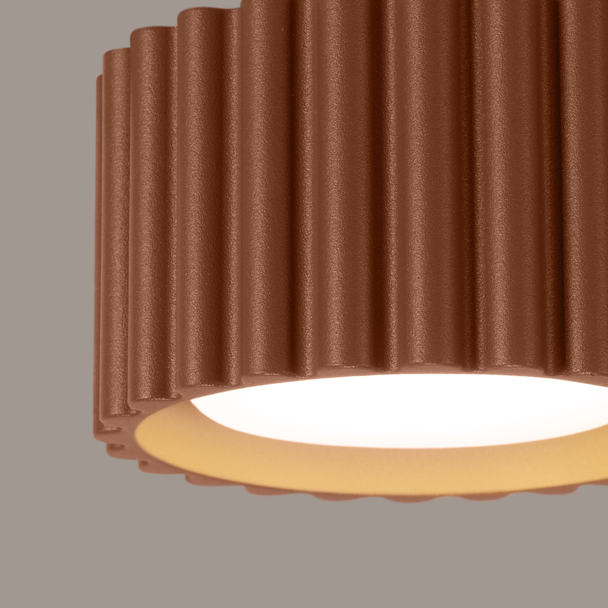 Spot tuba Aura 1 mocca Gx53