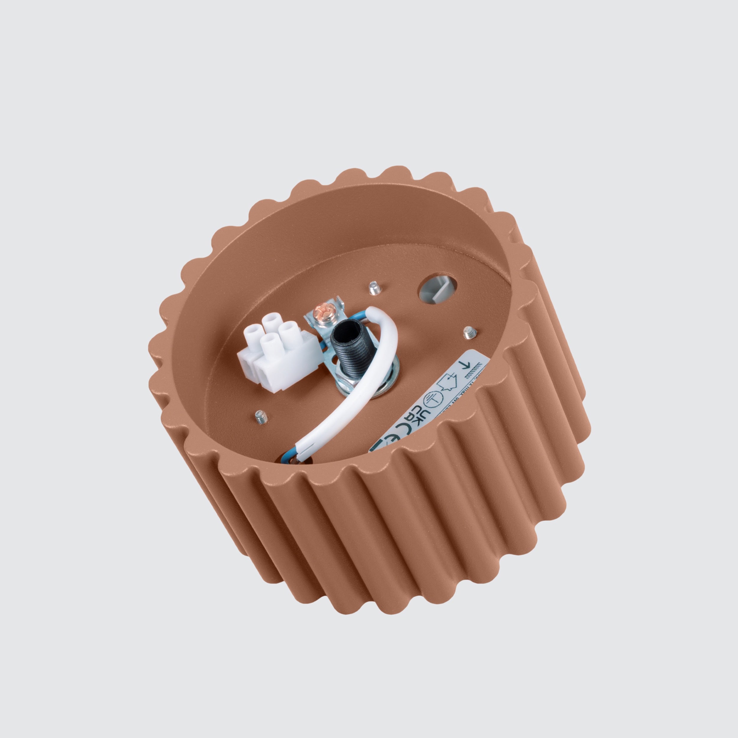 Spot tuba Aura 1 mocca Gx53