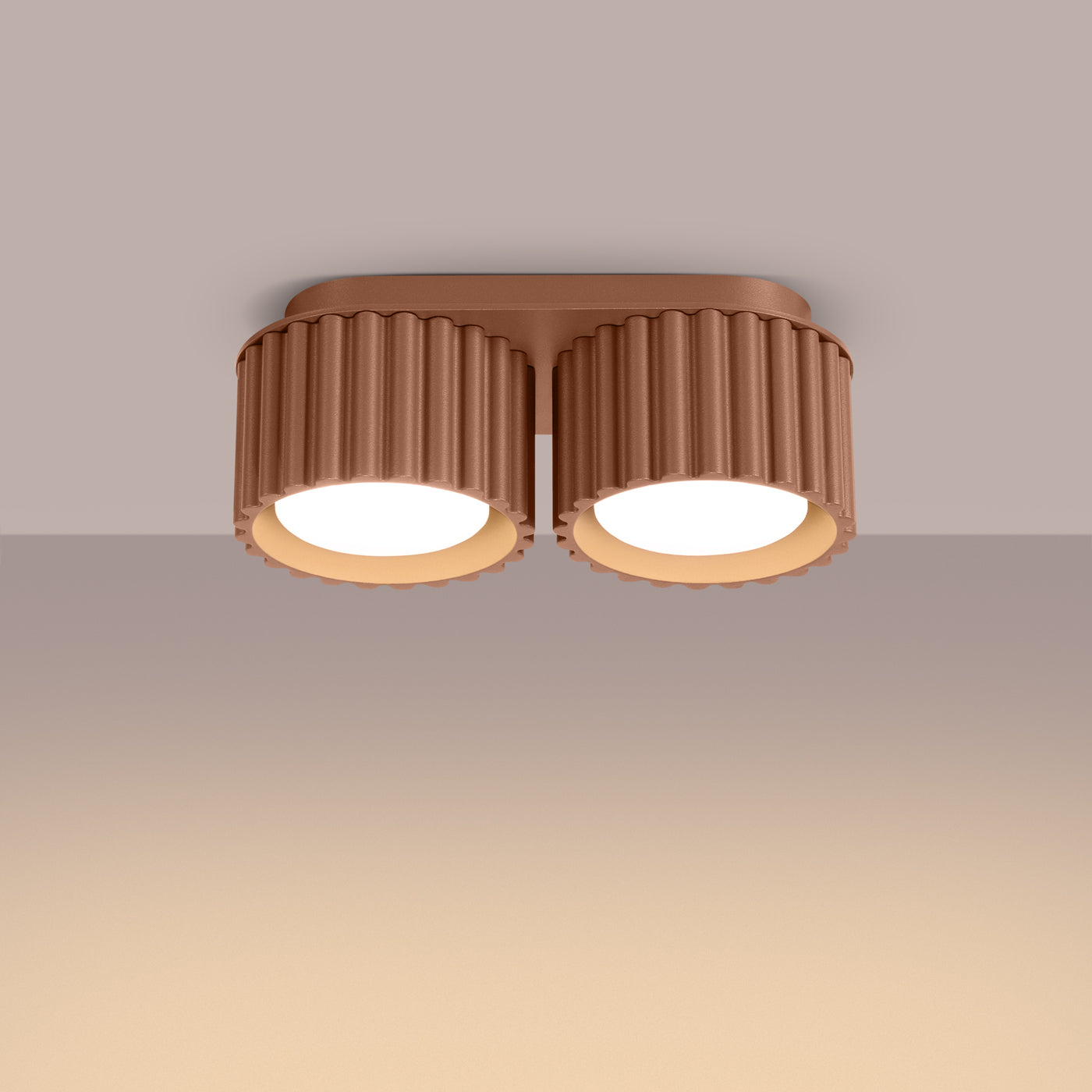 Spot Aura 2 mocca Gx53