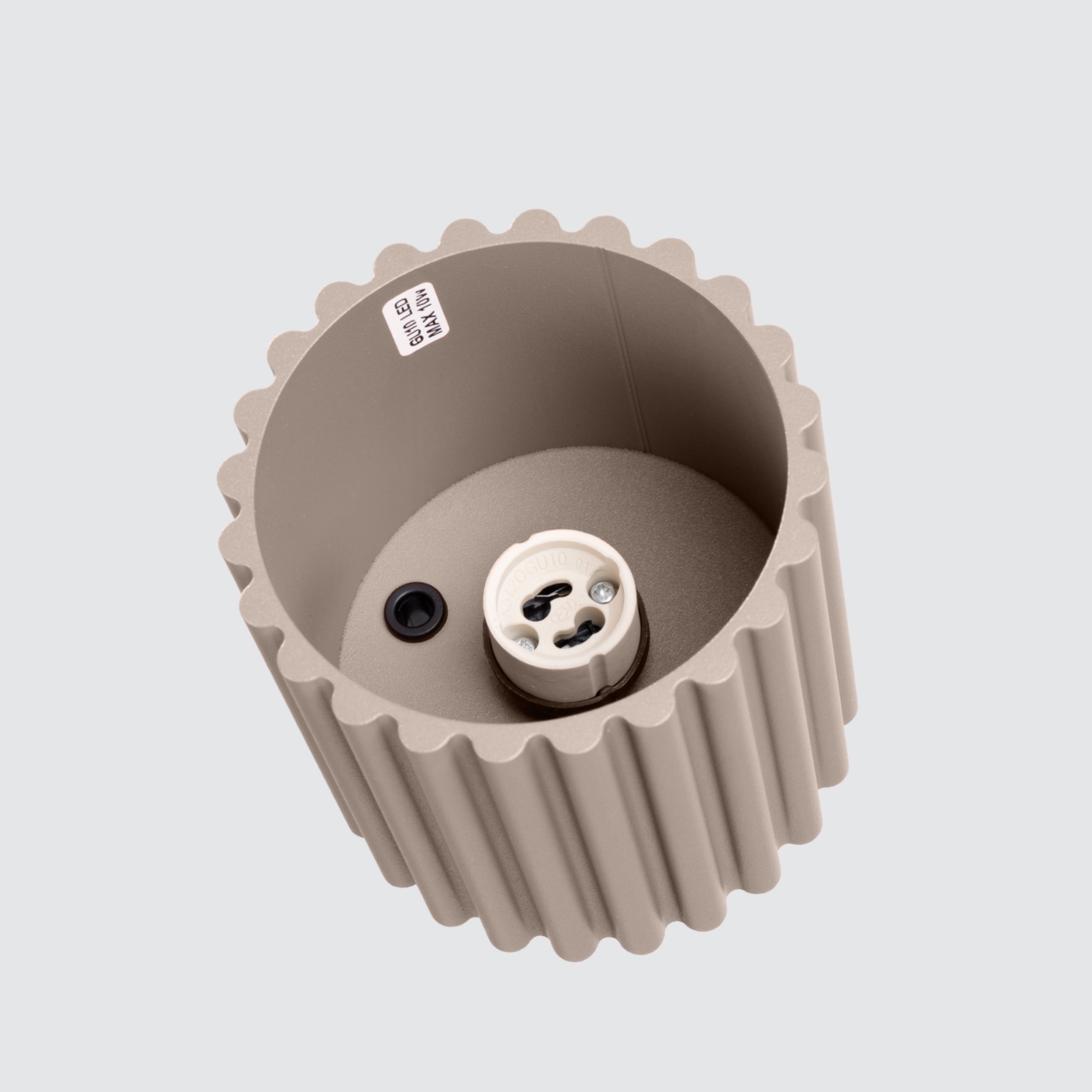 Spot tuba Aura 1 taupe GU10