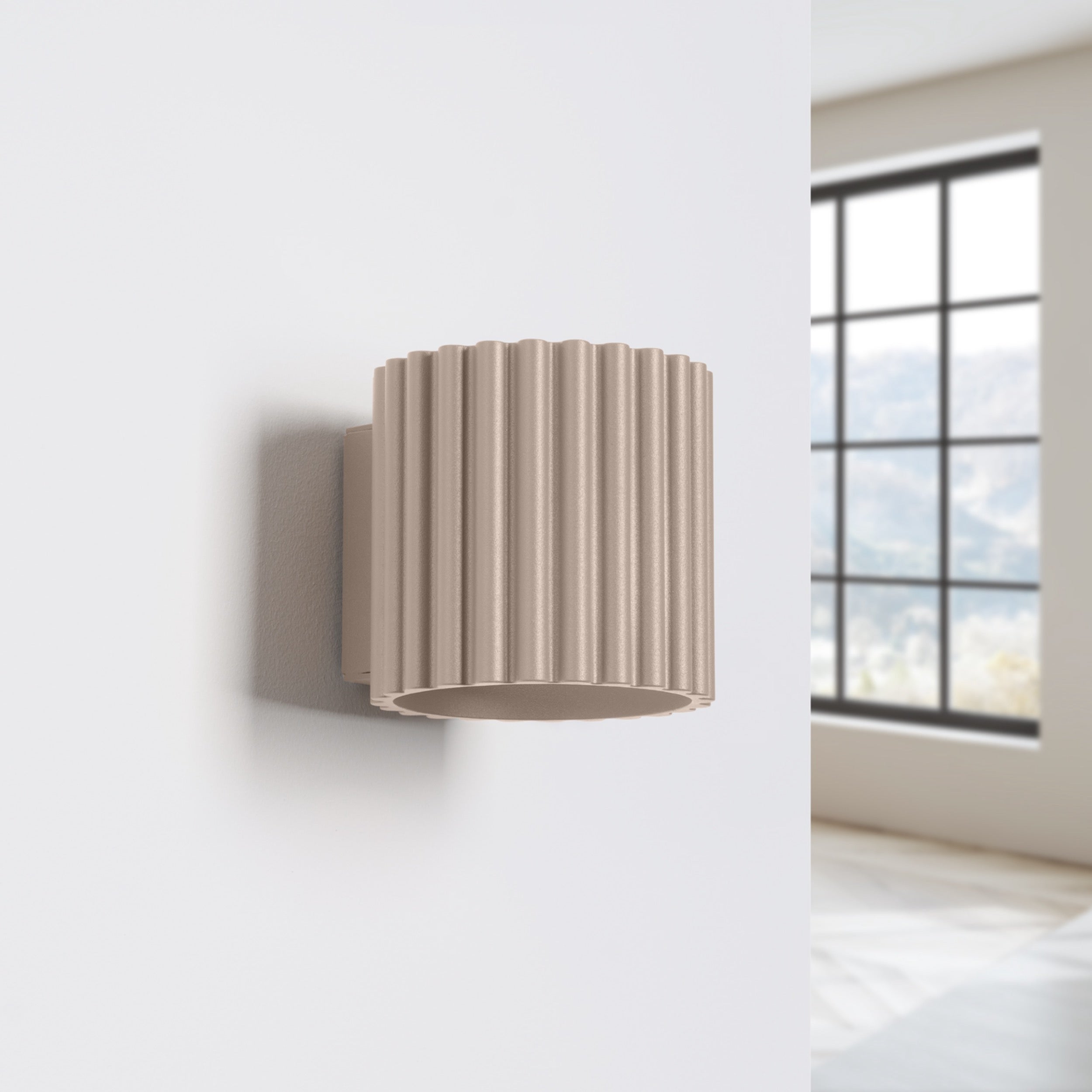 Kinkiet Aura taupe G9