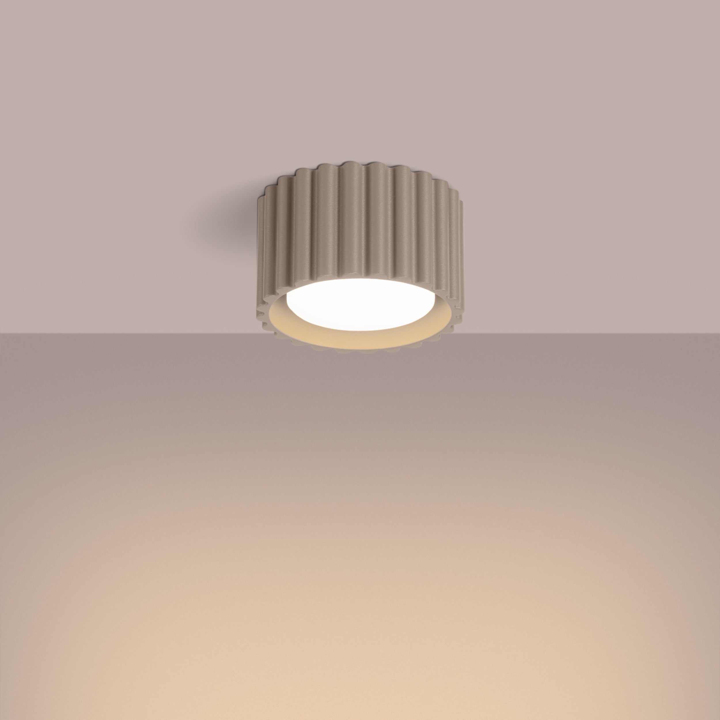 Spot tuba Aura 1 taupe Gx53
