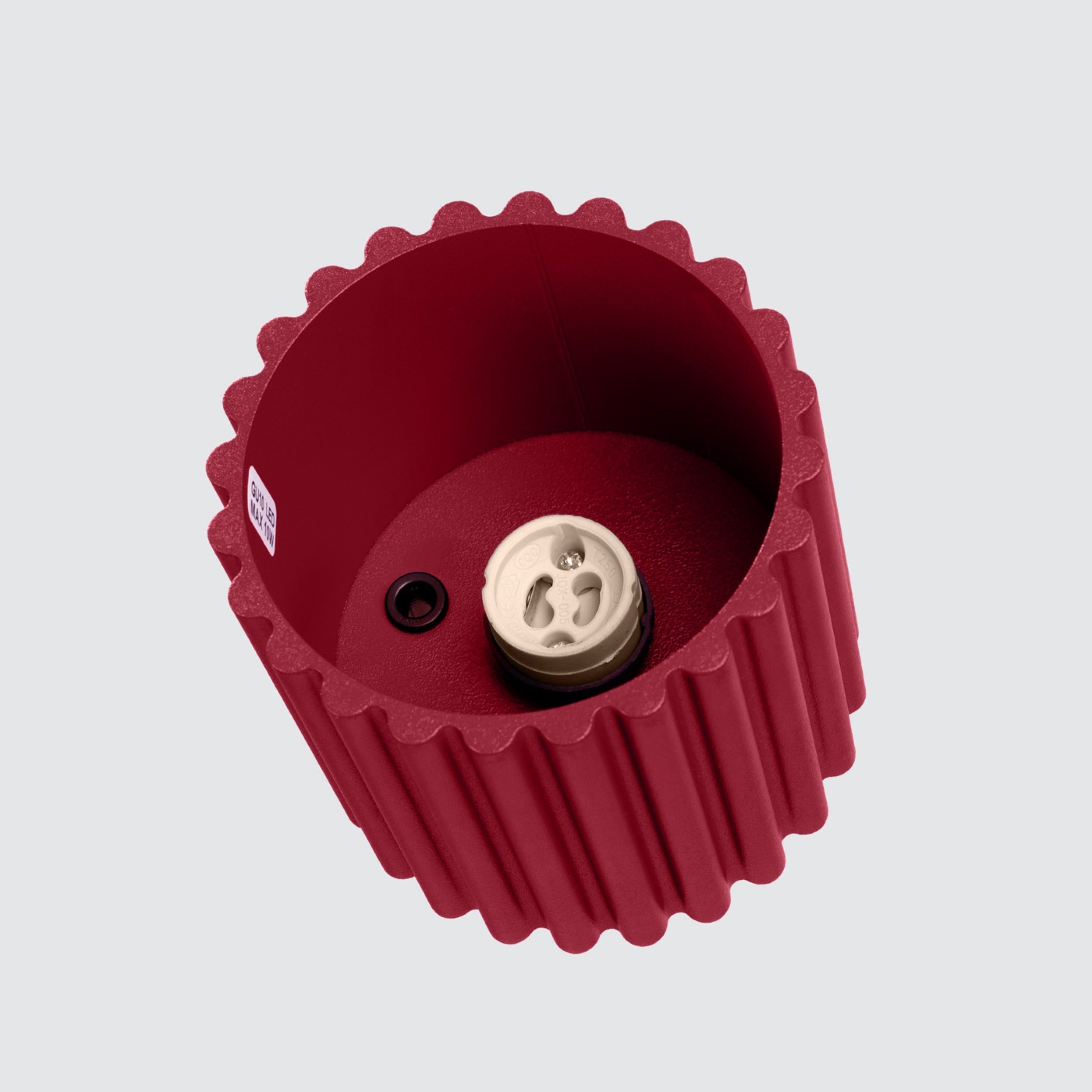 Spot tuba Aura 1 burgund GU10