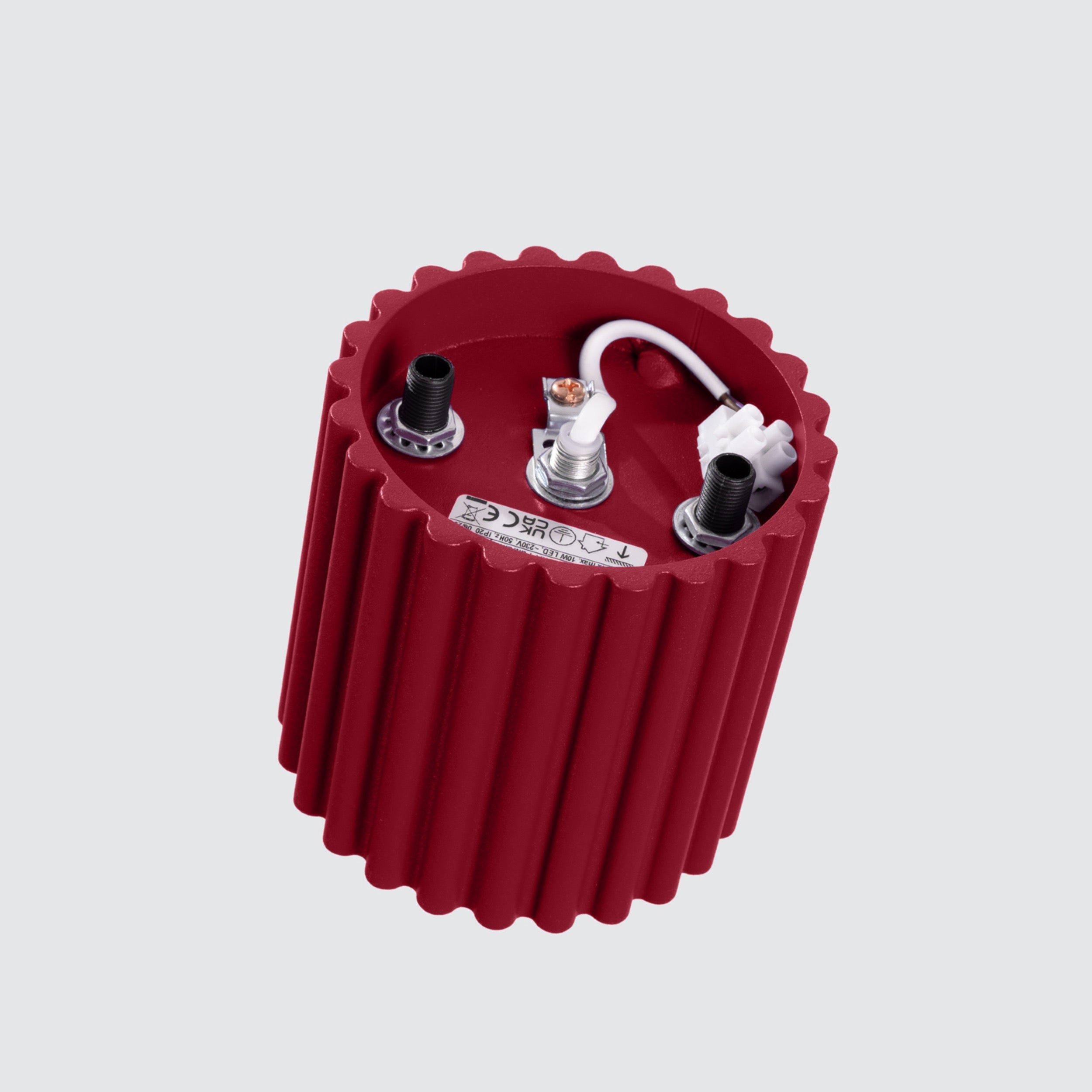 Spot tuba Aura 1 burgund GU10