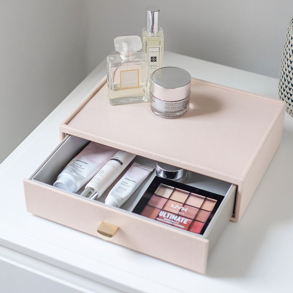 Organizer Makeup Organiser Drawer różowy