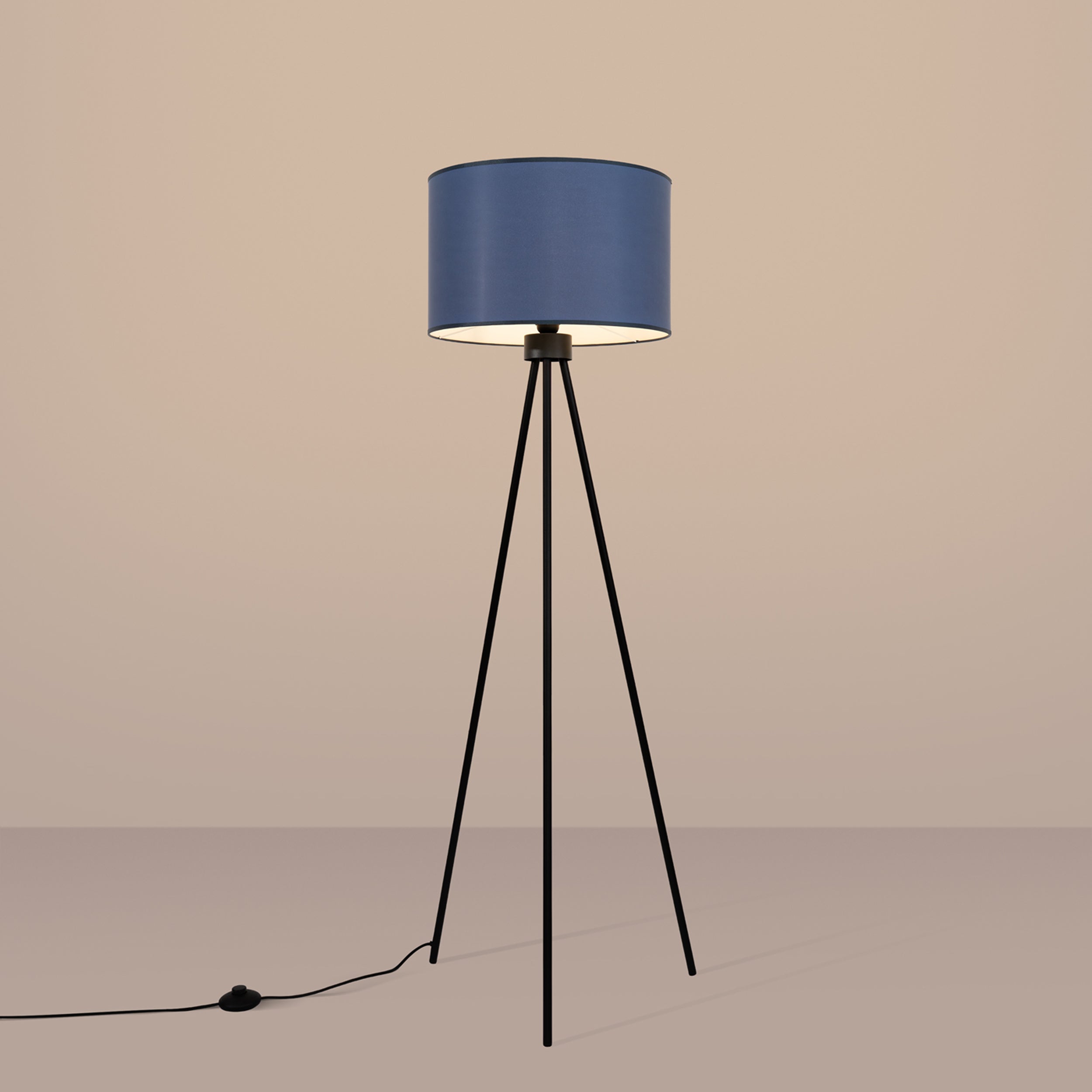 Lampa podłogowa Nevia granat