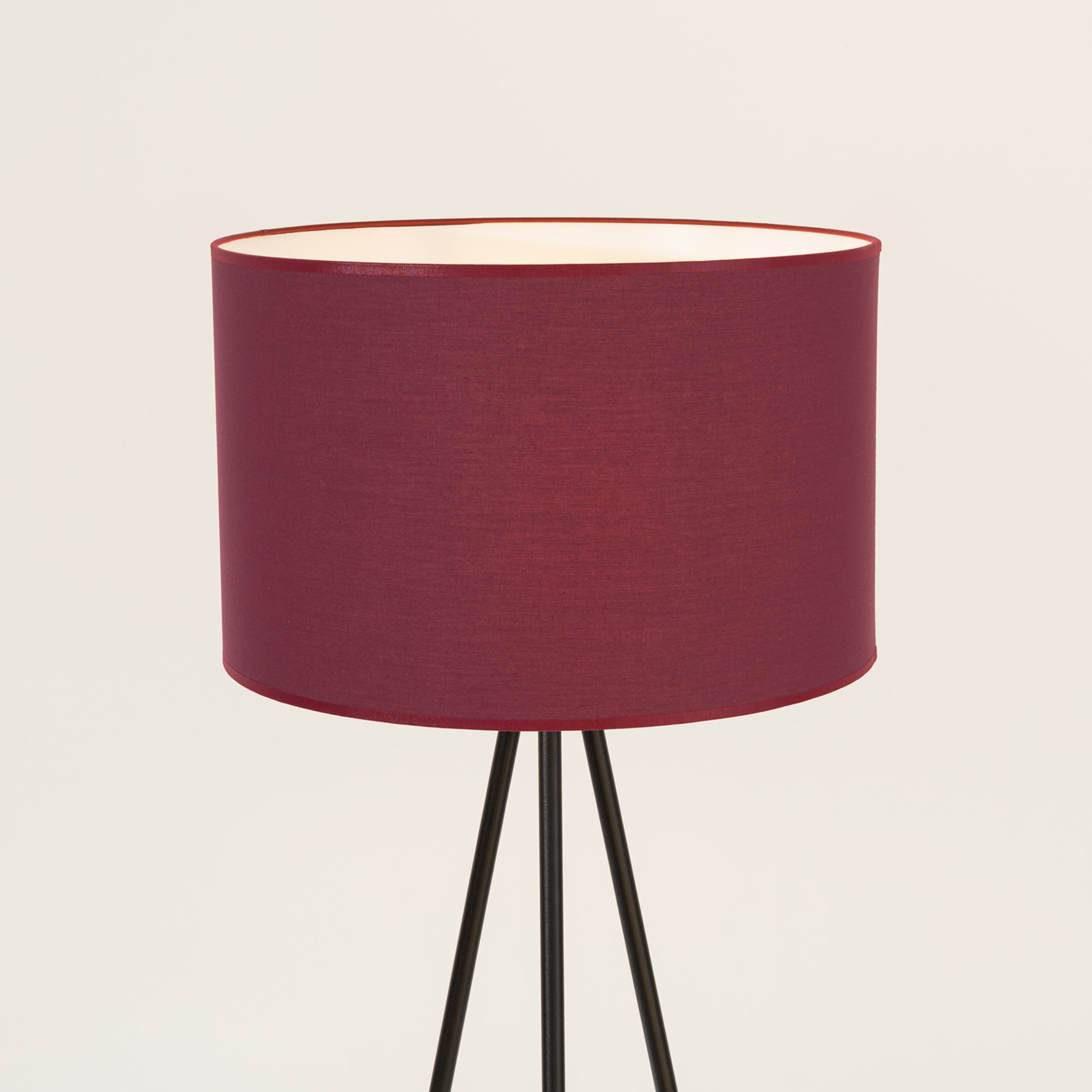 Lampa podłogowa Nevia burgund