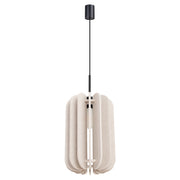 Lampa wisząca z filcu Mula 27 cm beżowa