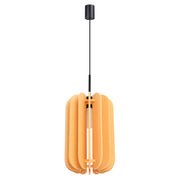 Lampa wisząca z filcu Mula 27 cm żółta