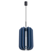 Lampa wisząca z filcu Mula 27 cm granatowa