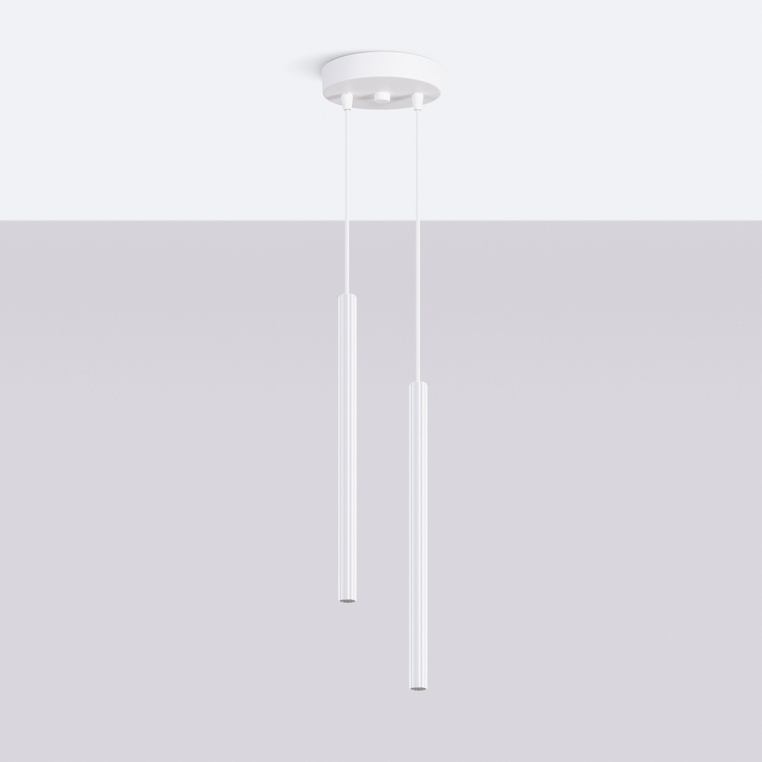 Lampa wisząca Arche x2 biała