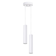 Lampa wisząca Lagos x2 biała
