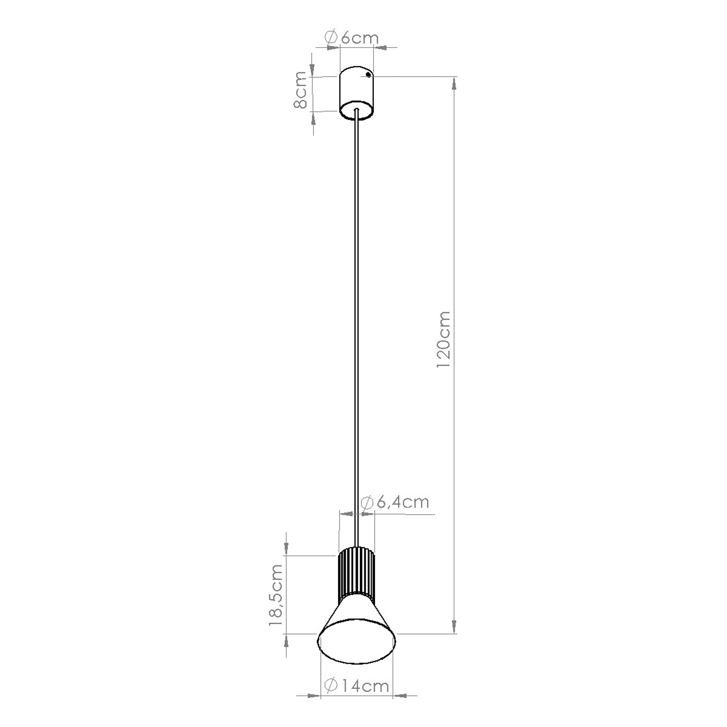 Lampa wisząca Estria x1 beżowa/zielona oliwka