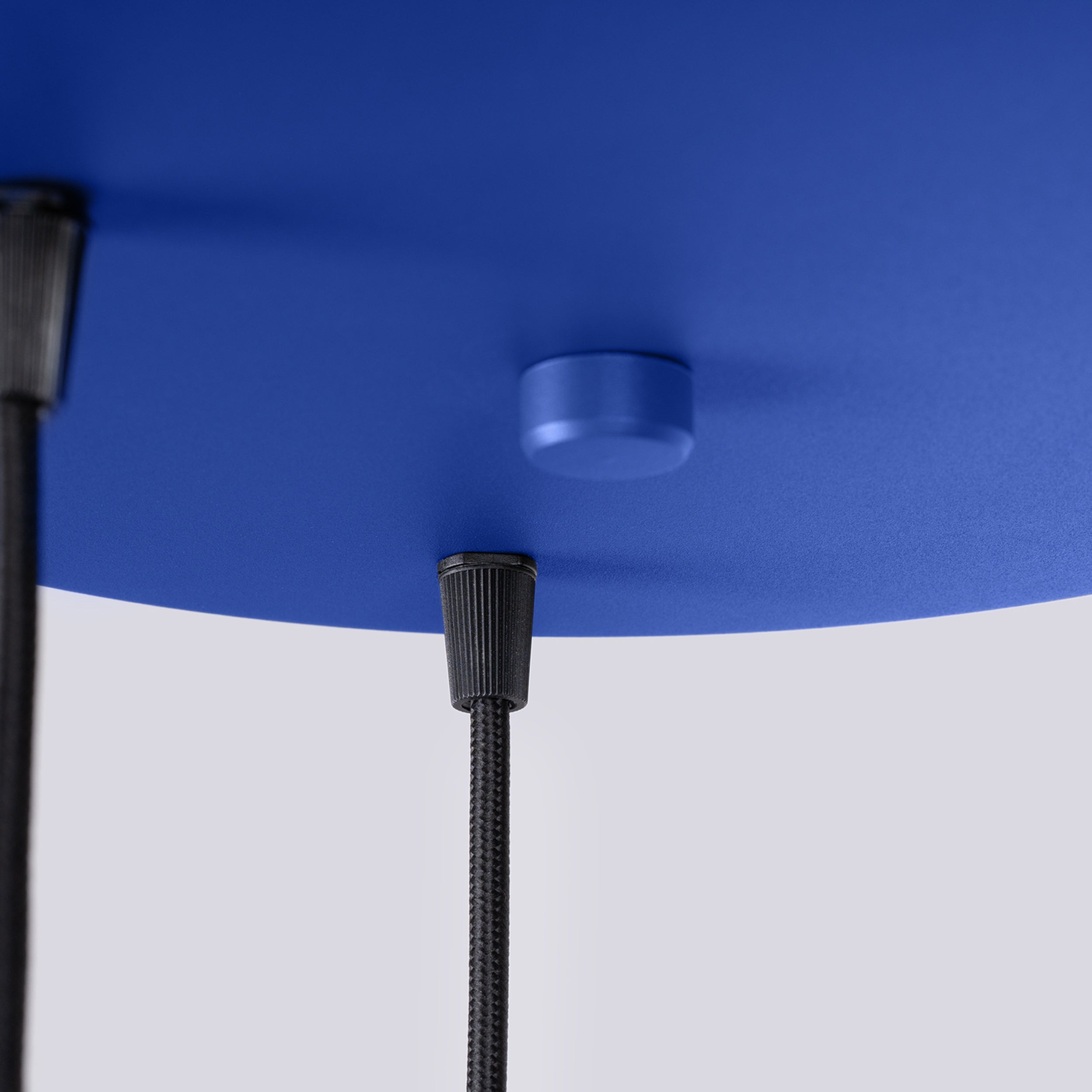 Lampa wisząca Estria x3 biała/ultramaryna