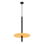 Lampa wisząca Feltro czarna/żółta