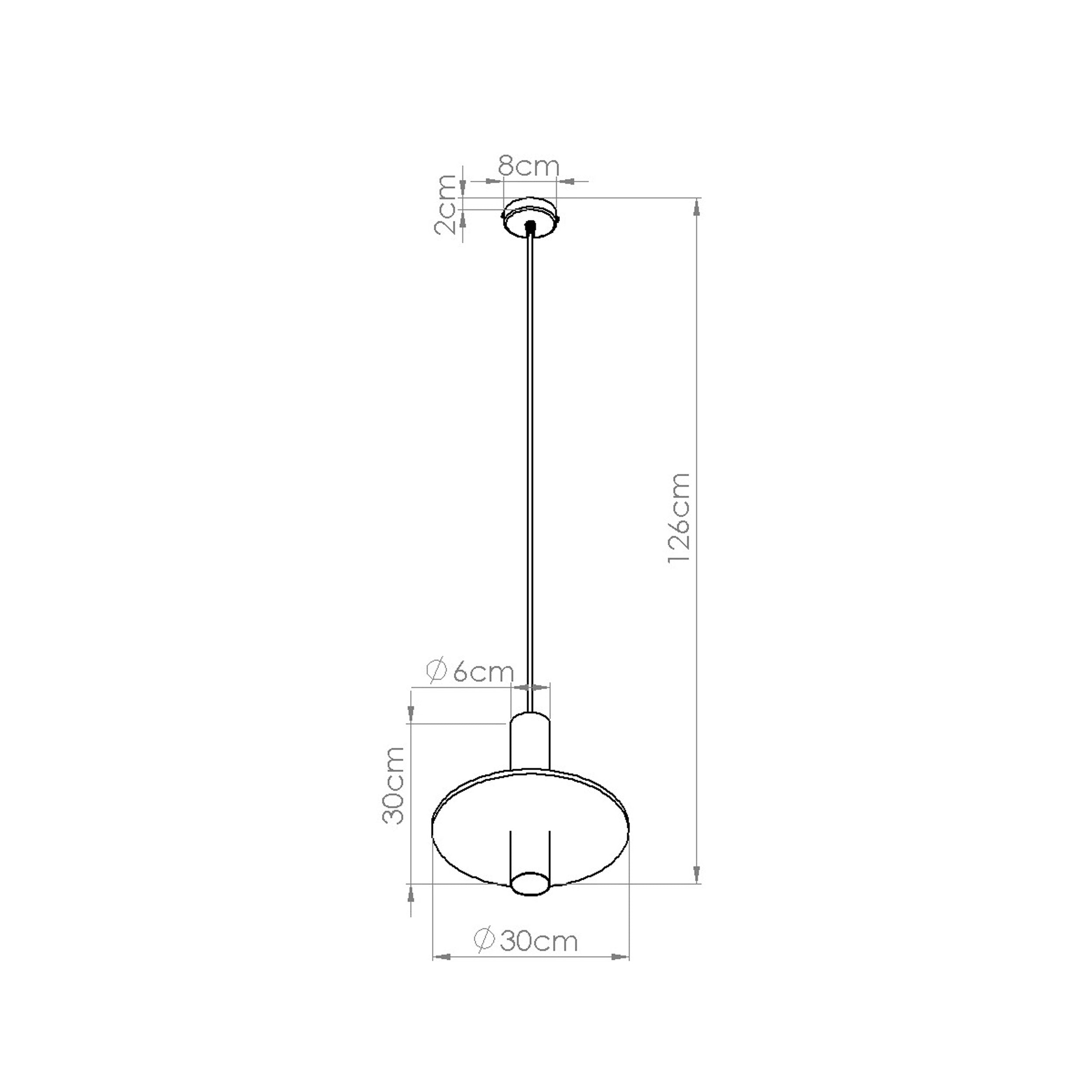 Lampa wisząca Pelta czarna/żółta
