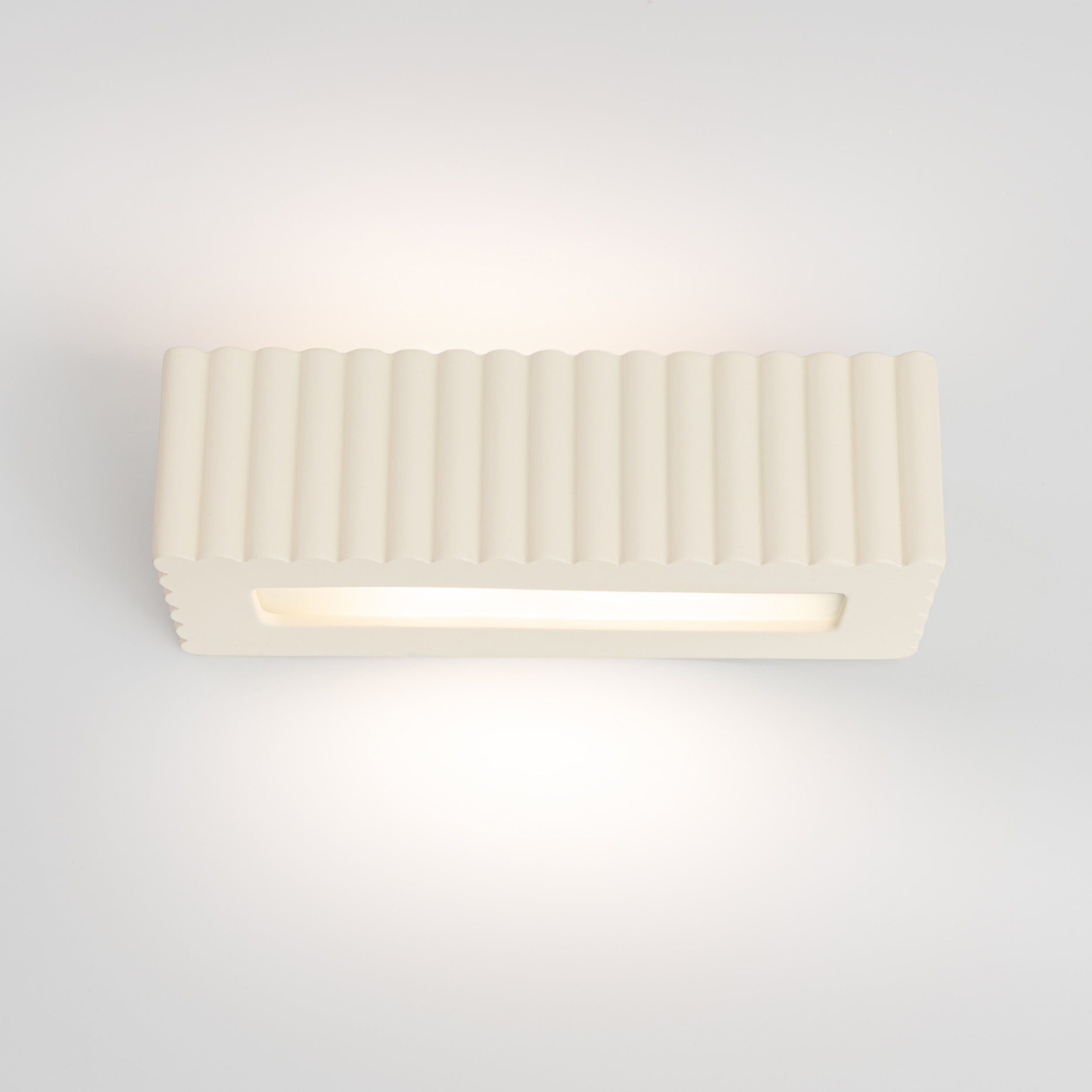 Kinkiet ceramiczny Rigata beżowy